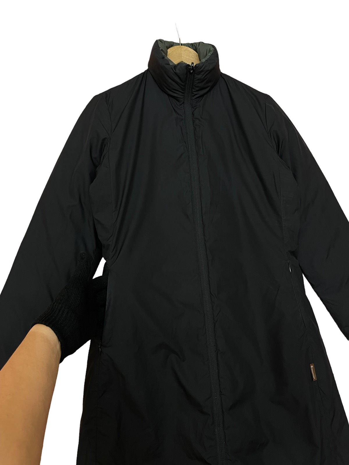 Moncler long puffer jacket reversible down jacket - 15