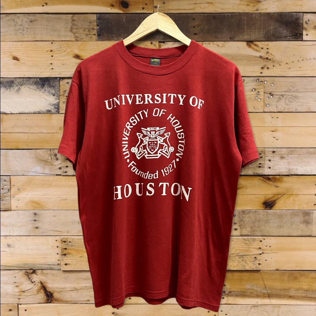 Vintage 80’s University Of Houston tshirt - 1
