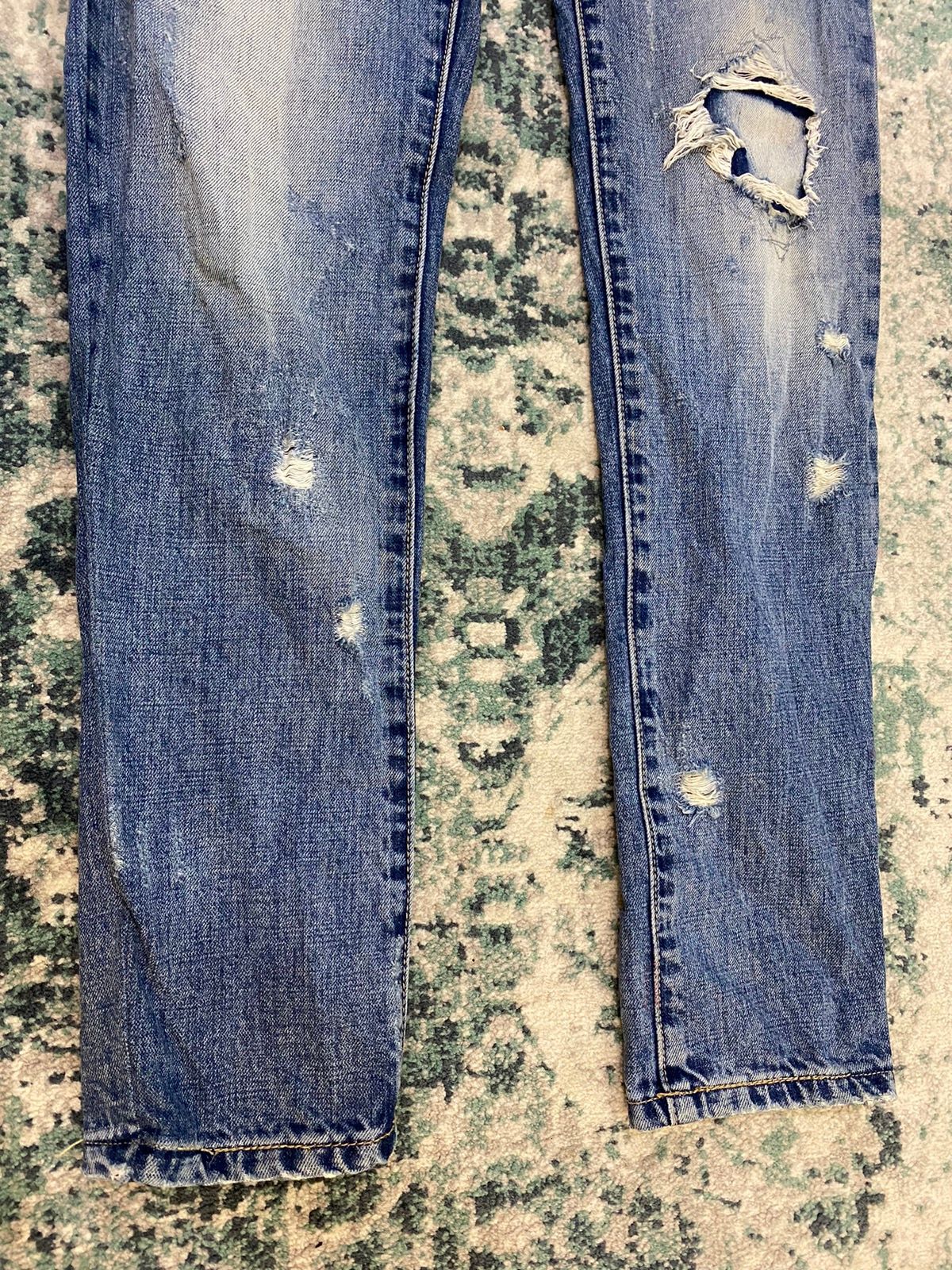 Dsquared2 Made in Italy Denim Distressed Jeans - 5
