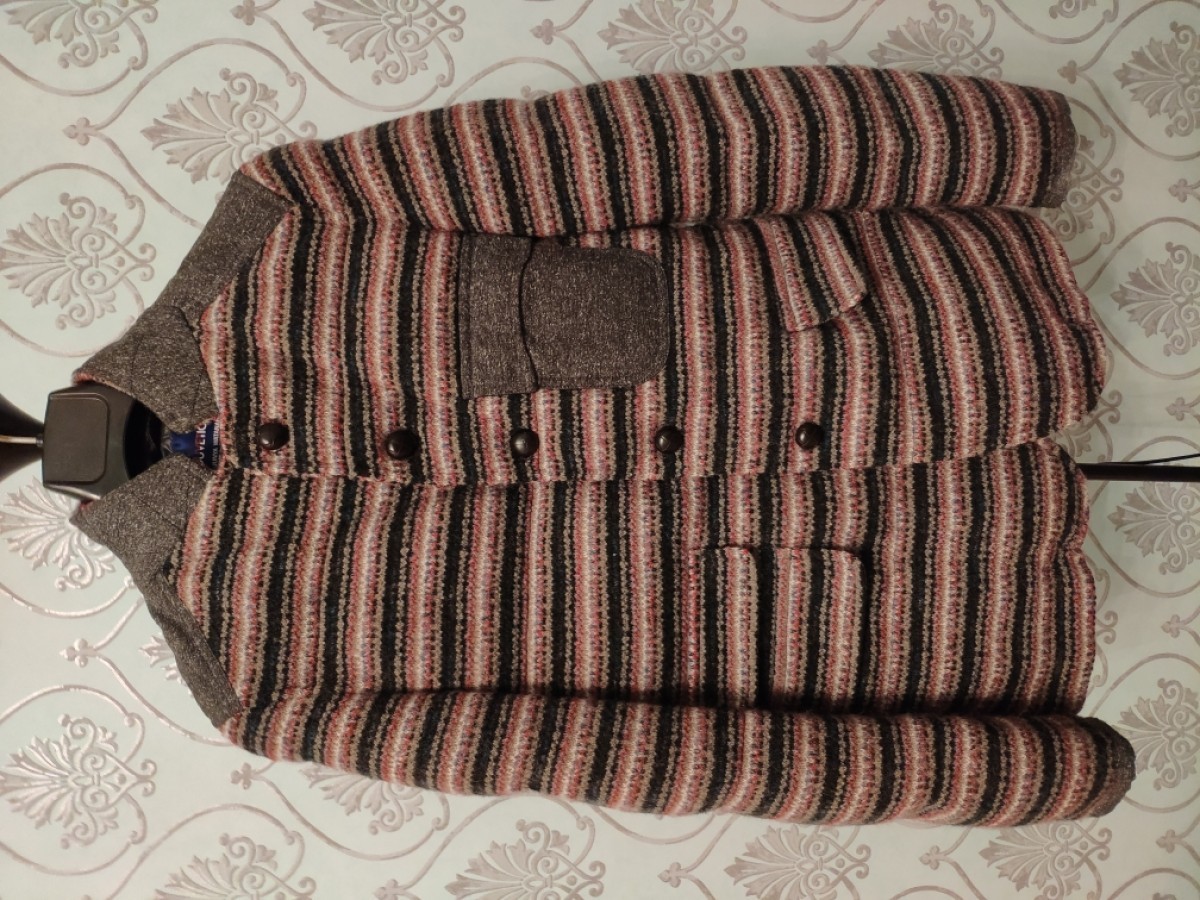 Junya Watanabe - GRAIL ! NEW ! AW2013 padded multicolored button-up jacket - 6