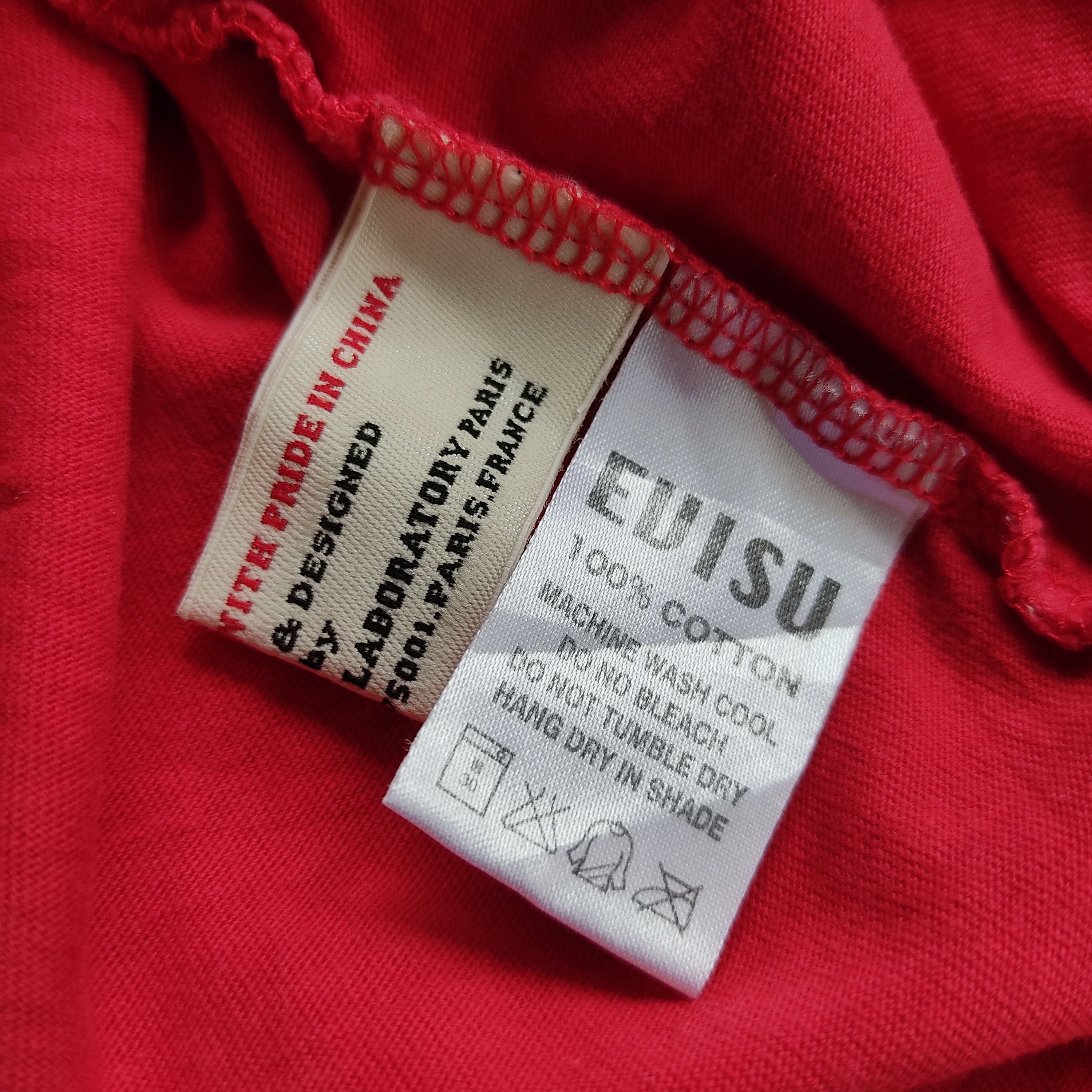 Evisu Big Logo Red T-shirts - 7