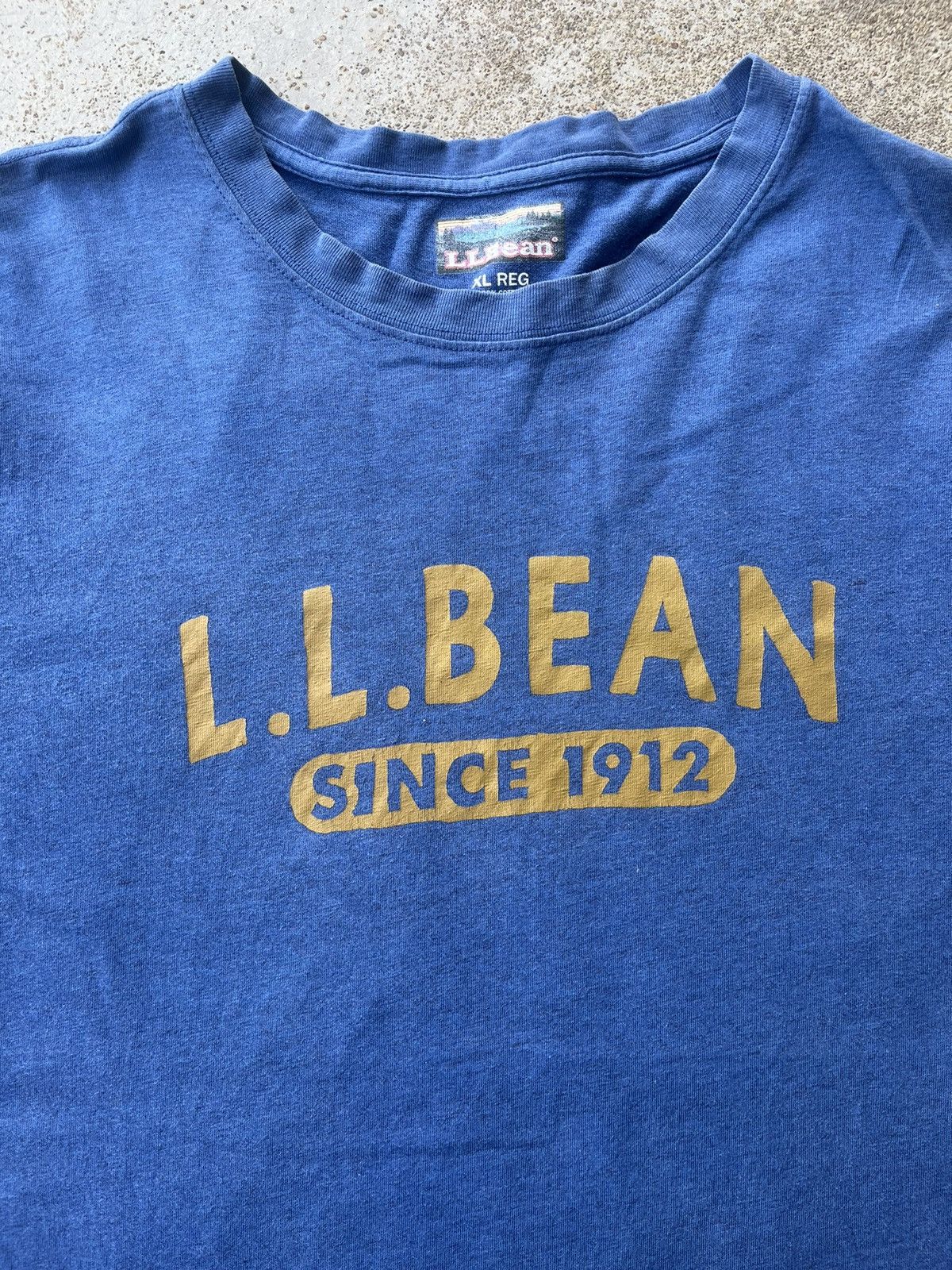 Designer - L.L bean spell out tshirt - 7