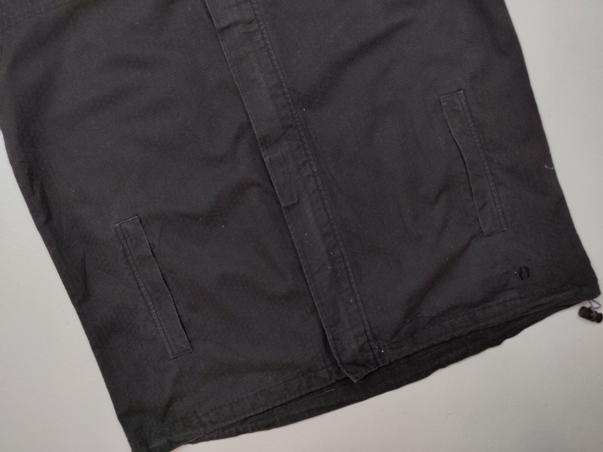 Black - Short Sleeve Hoodie Sweater Jacket - 4