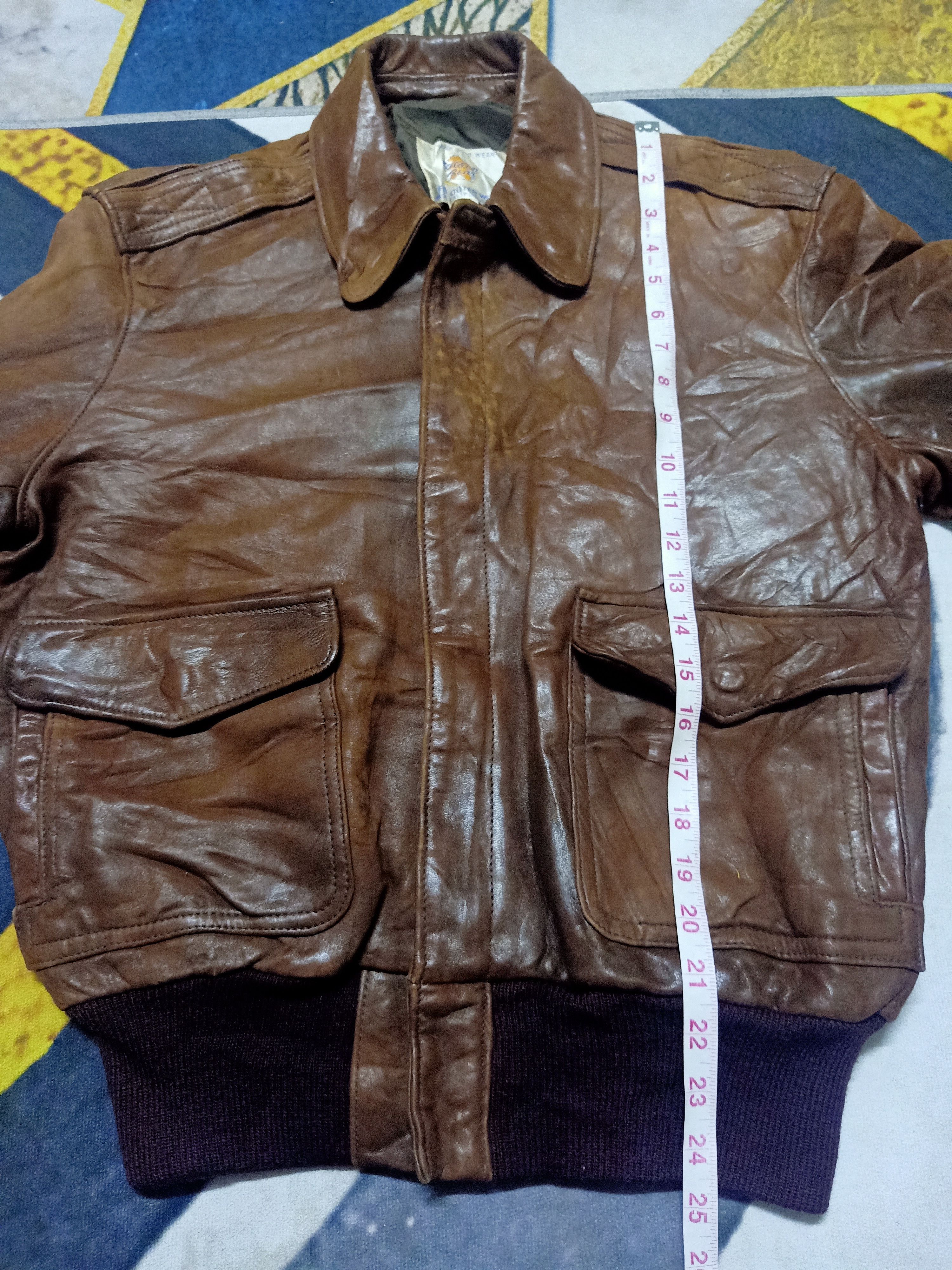 Vintage 70s Golden Bear Leather - 8