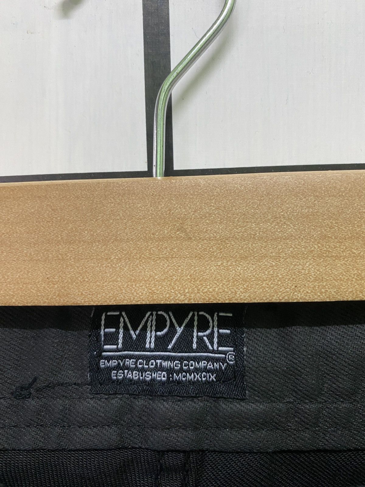 EMPYRE Black Waxed Pants - 10