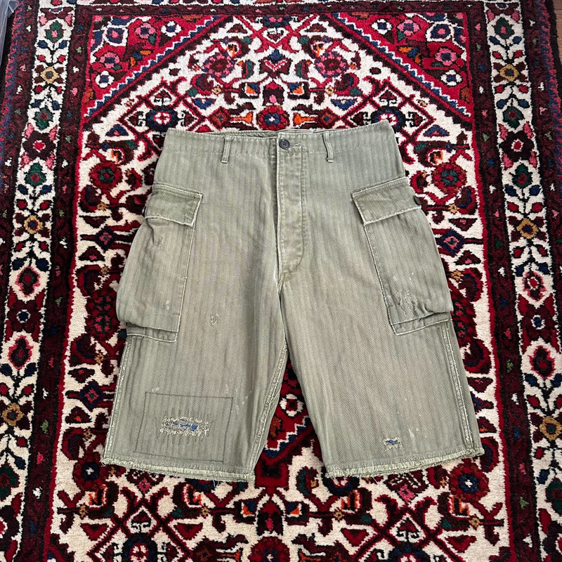 visvim 19aw veterans shorts crash - 1
