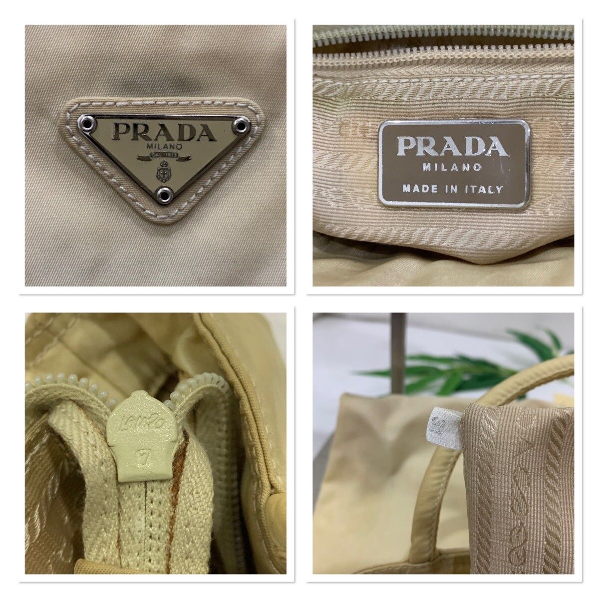 Authentic vintage small prada tote bag - 12