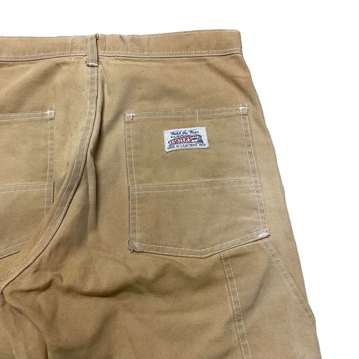 Vintage 70s CARTERS Carpenter Canvas Pant - 12