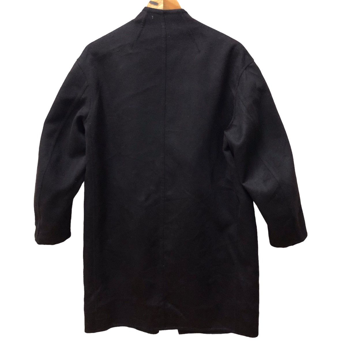 Uniqlo x jil sander +J black wool coat - 2