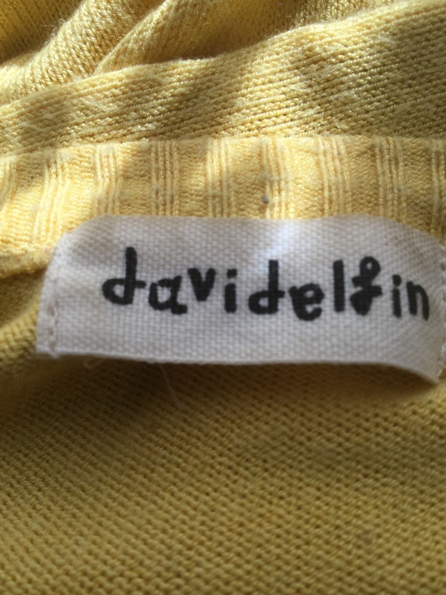David Delfin - Razor blade yellow sweater.Like Beirendonck or Willhelm - 3