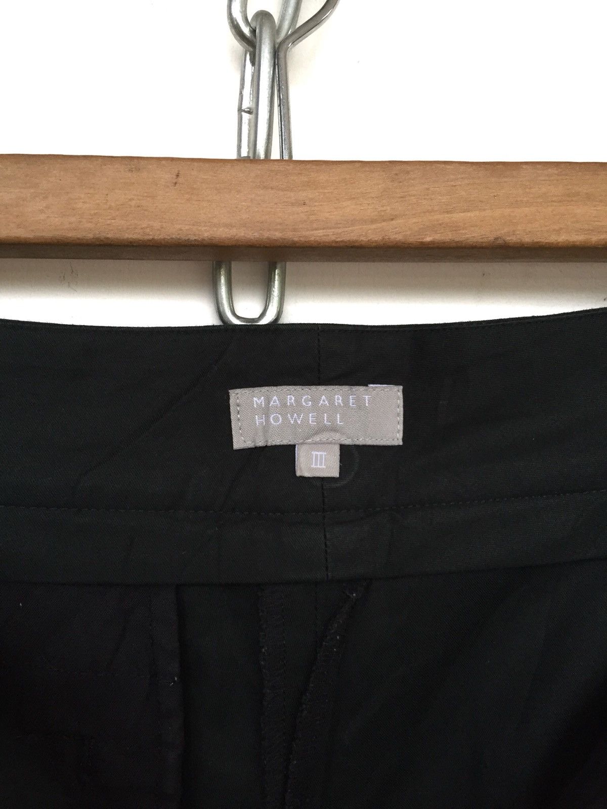 Iconic MHL England Buckle Waist Cropped Pants - 8