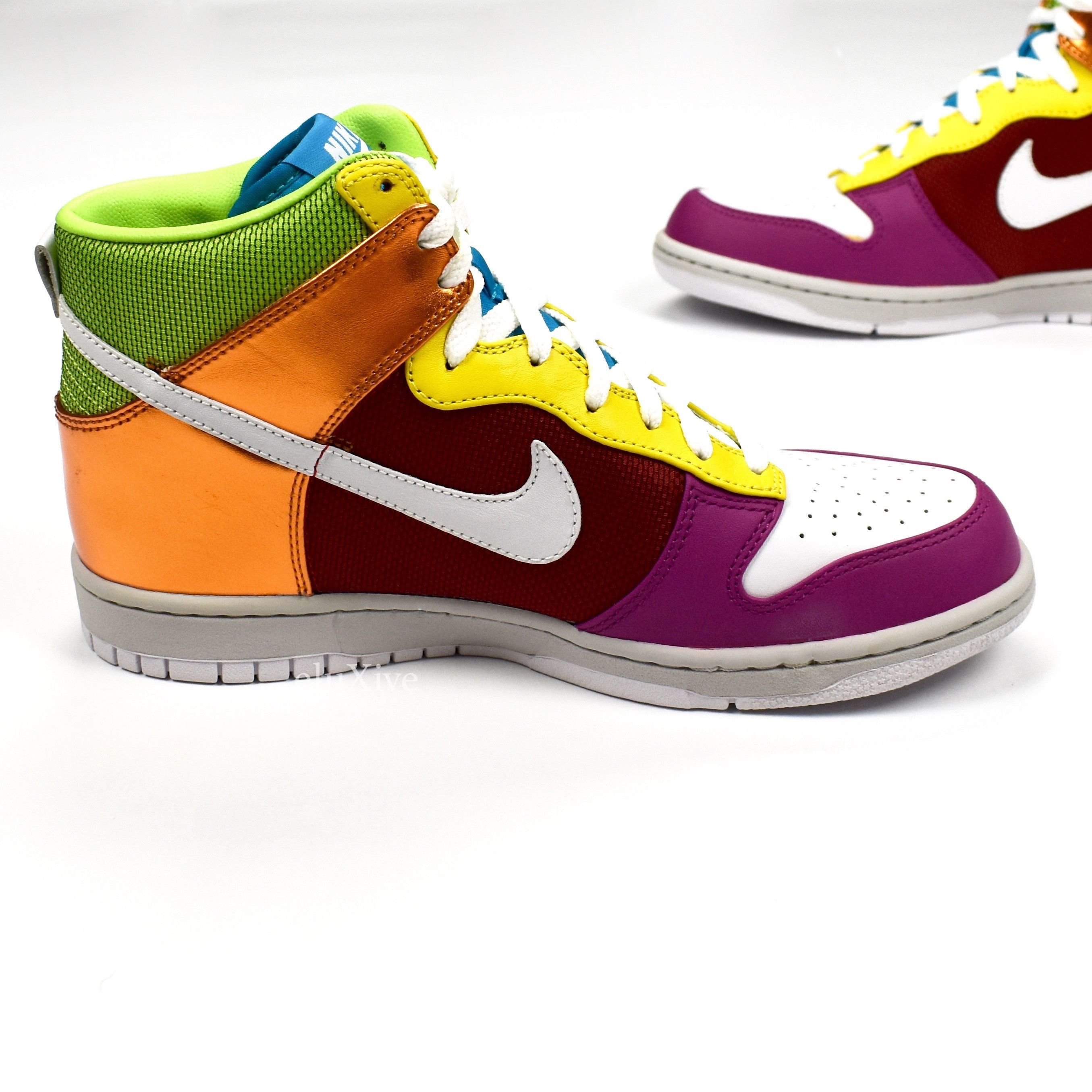 Nike Dunk High Premium Rainbow Multicolor DS - 4