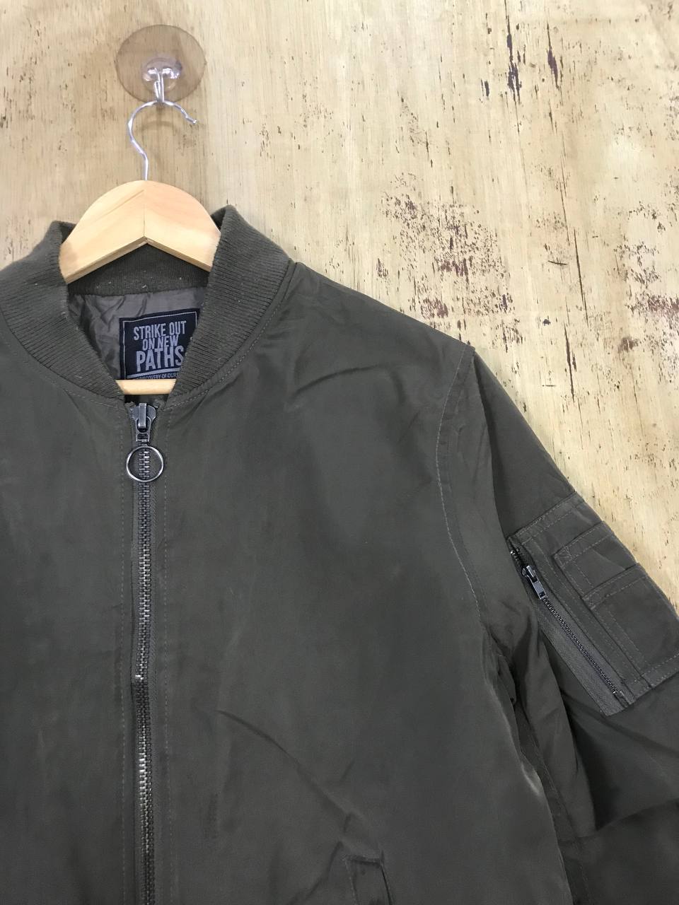 Japanese Brand - L'espair Strike Out Military Force Bomber Jacket - 4