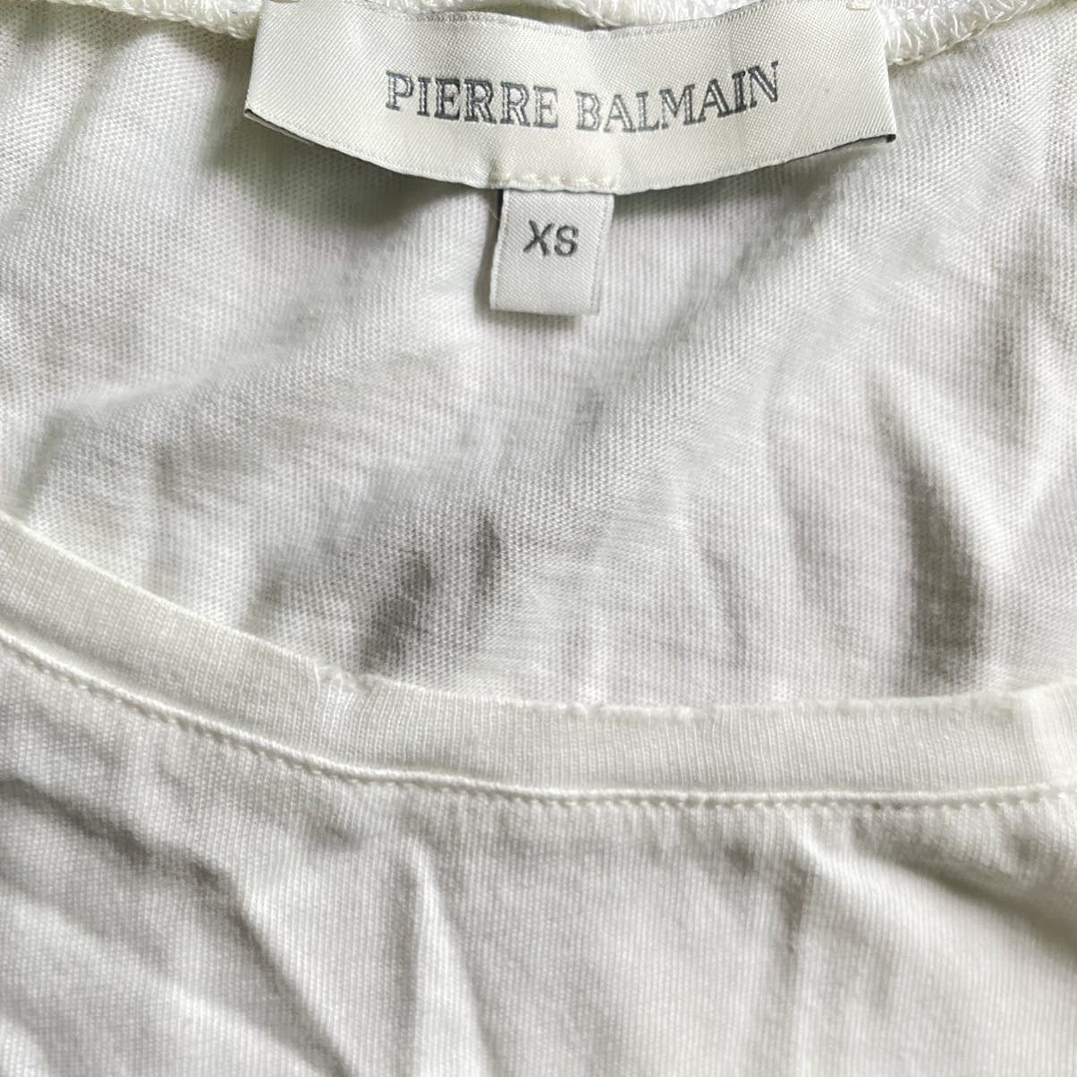 Pierre Balmain Oversize Distressed T Shirt - 3