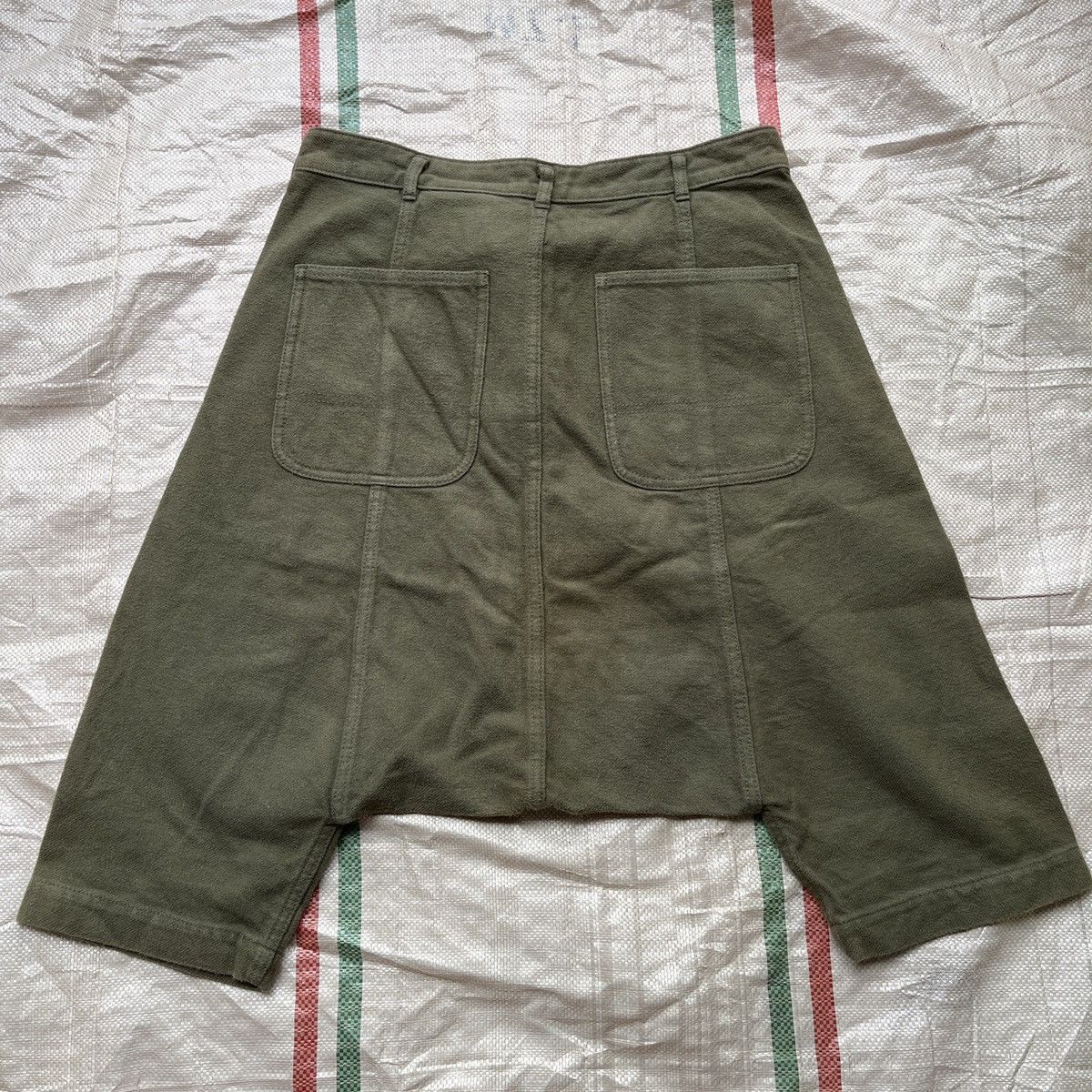 COMME DES GARCONS DROP CROTCH SHORT PANTS RUNWAY - 22