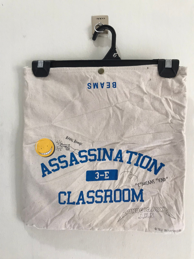 Beams totebag x japanese anime assasination classroom - 1