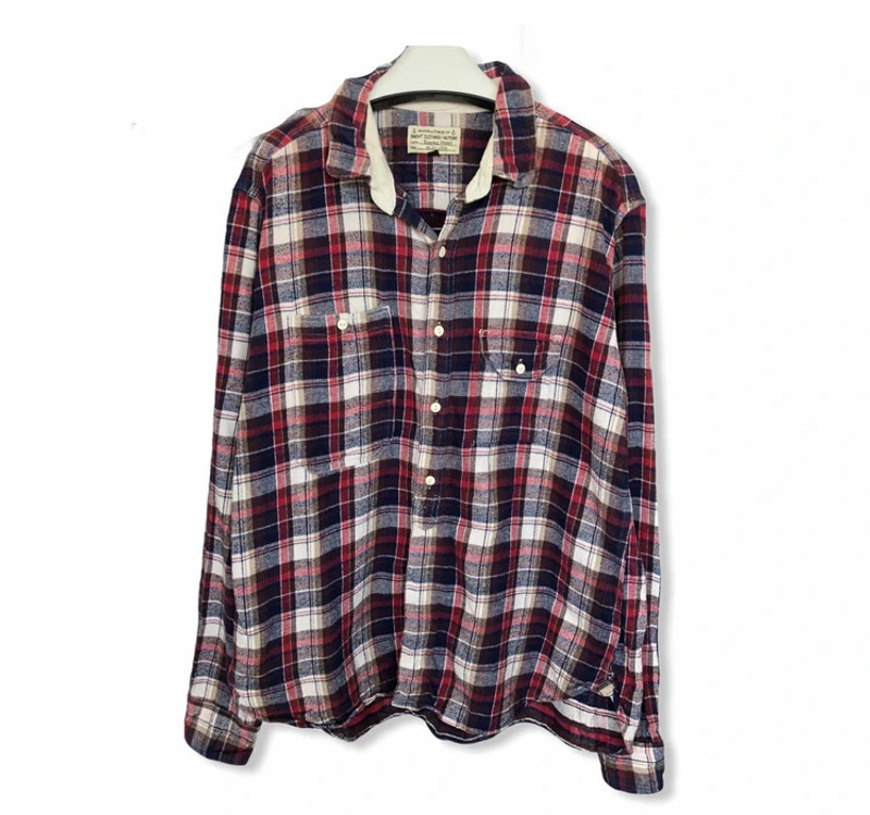 Beams Heart Japan Plaid Tartan Flannel Shirt 👕 - 1