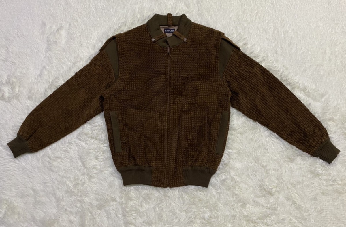 Japanese Brand - Pia Sport Wool Blend with Cotton Nylon Lining Jacket - 1