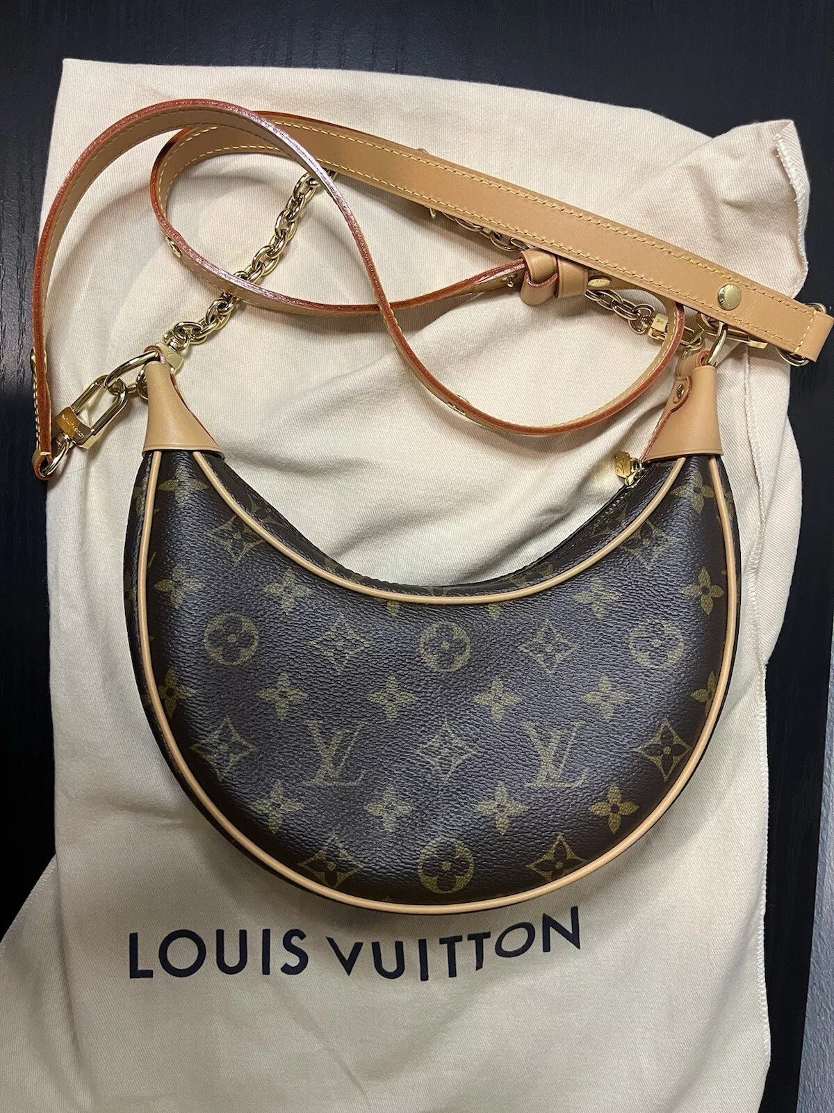 Louis Vuitton Loop Handbag Monogram Canvas 100% Authentic - 2