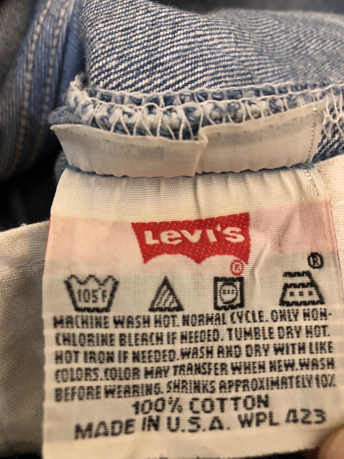 Levis 501xx Jeans Vintage Acid wash 1998 - 9