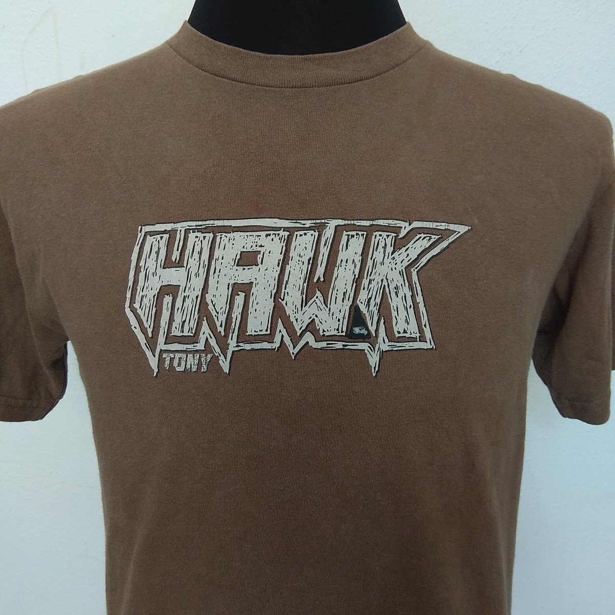 American Vintage - TONY HAWK Pro Skateboard Surf T-shirt Santa Cruz Shorty's - 2
