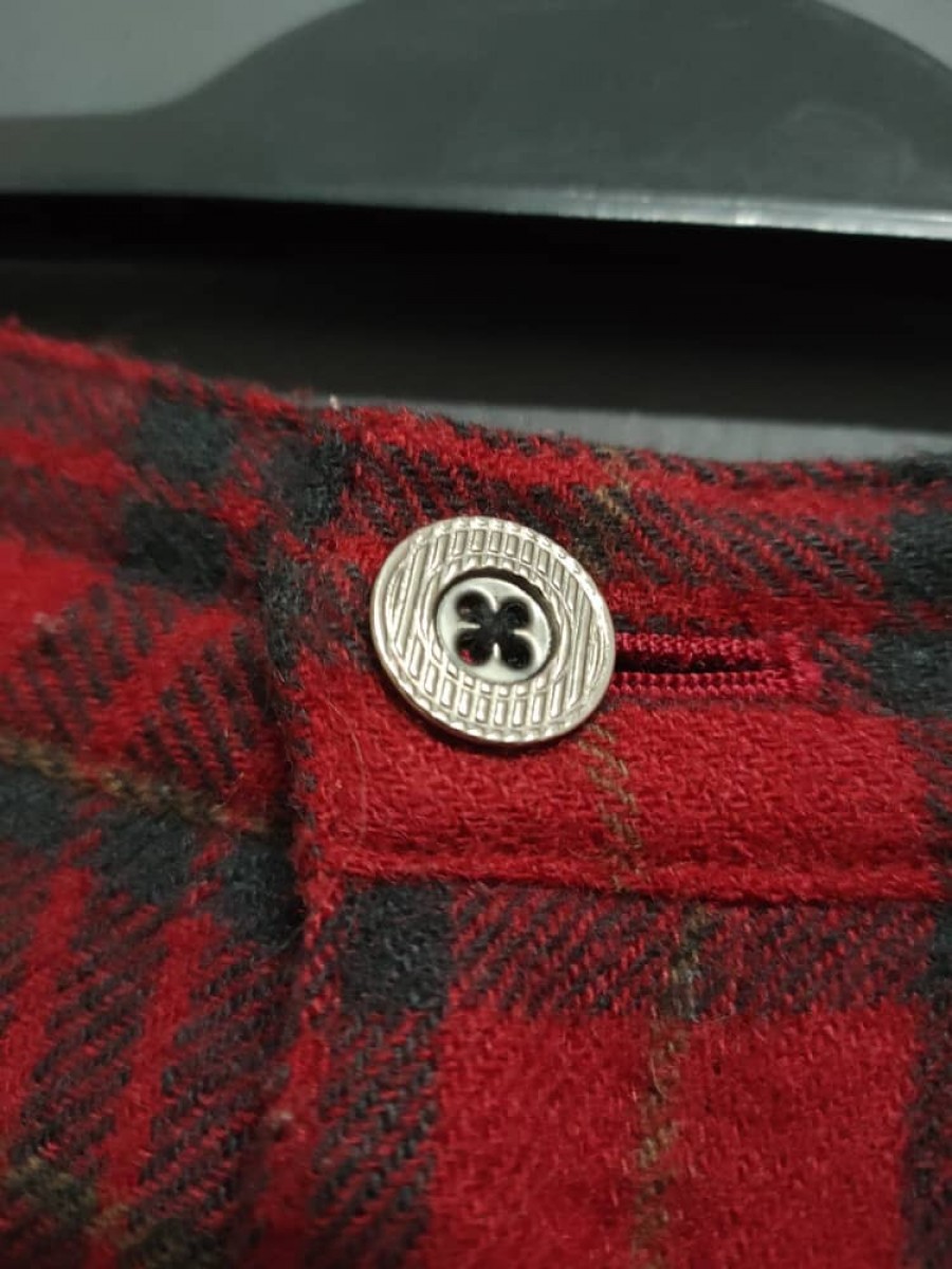 Japanese Brand - Checkered Wool Pant - 3