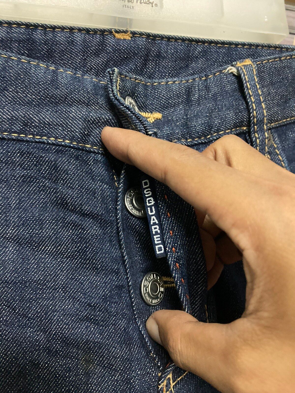 Dsquared2 Straight Cut Denim Jeans - 9