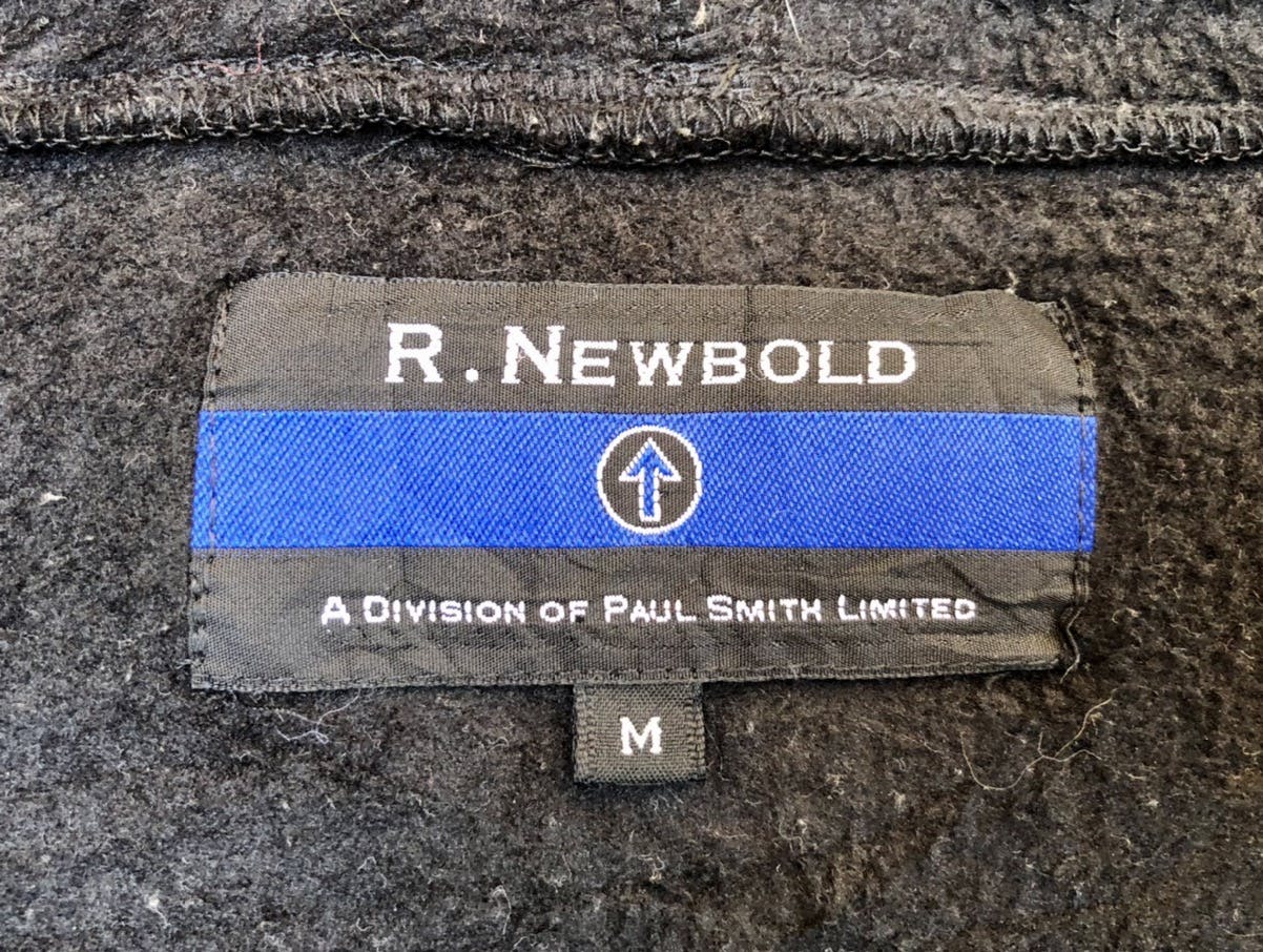 R Newbold By Paul Smith Hooded Fleece Jacket - 10