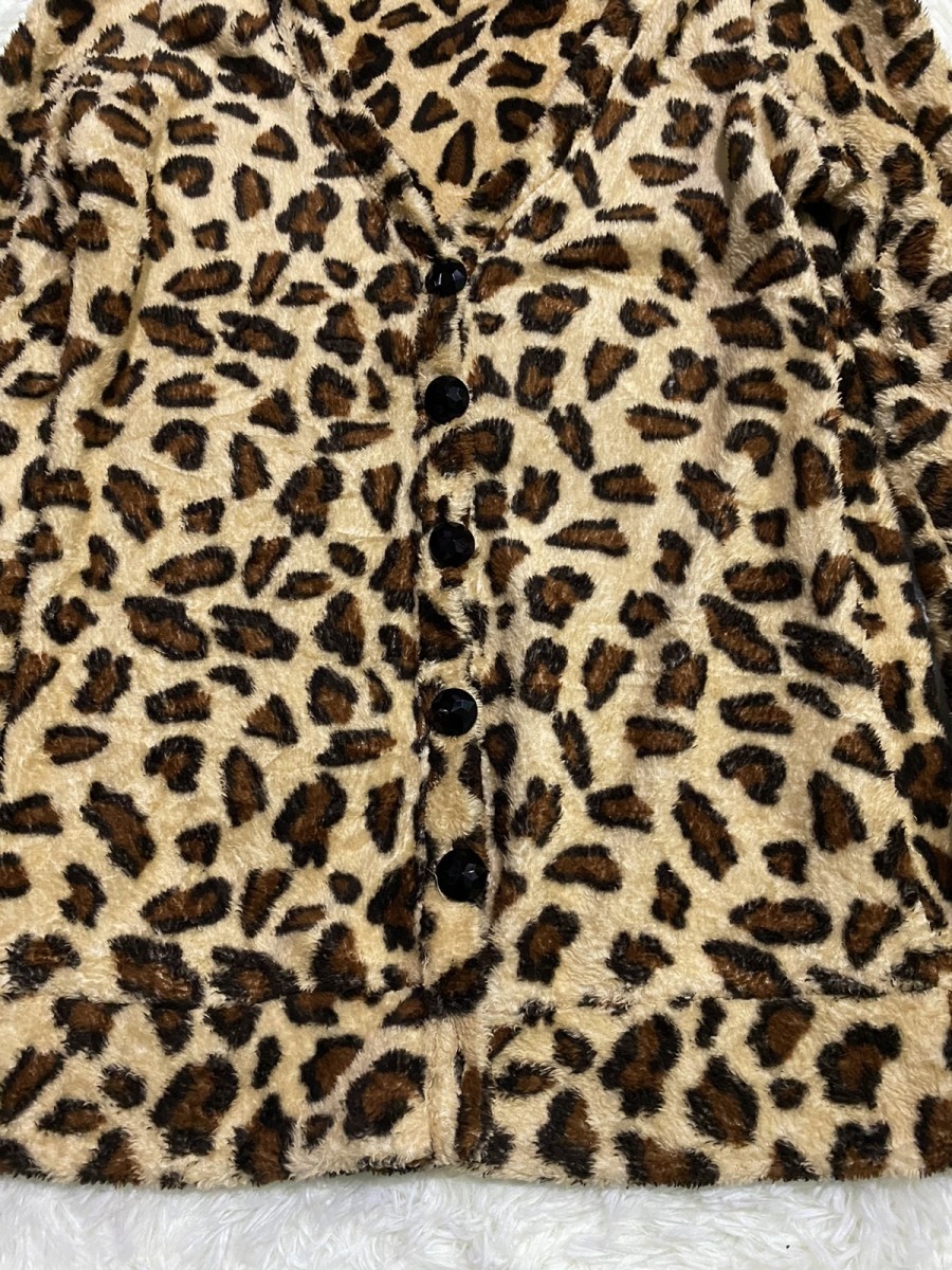 Cardigan - Vence Fleece Leopard Cardigan - 7