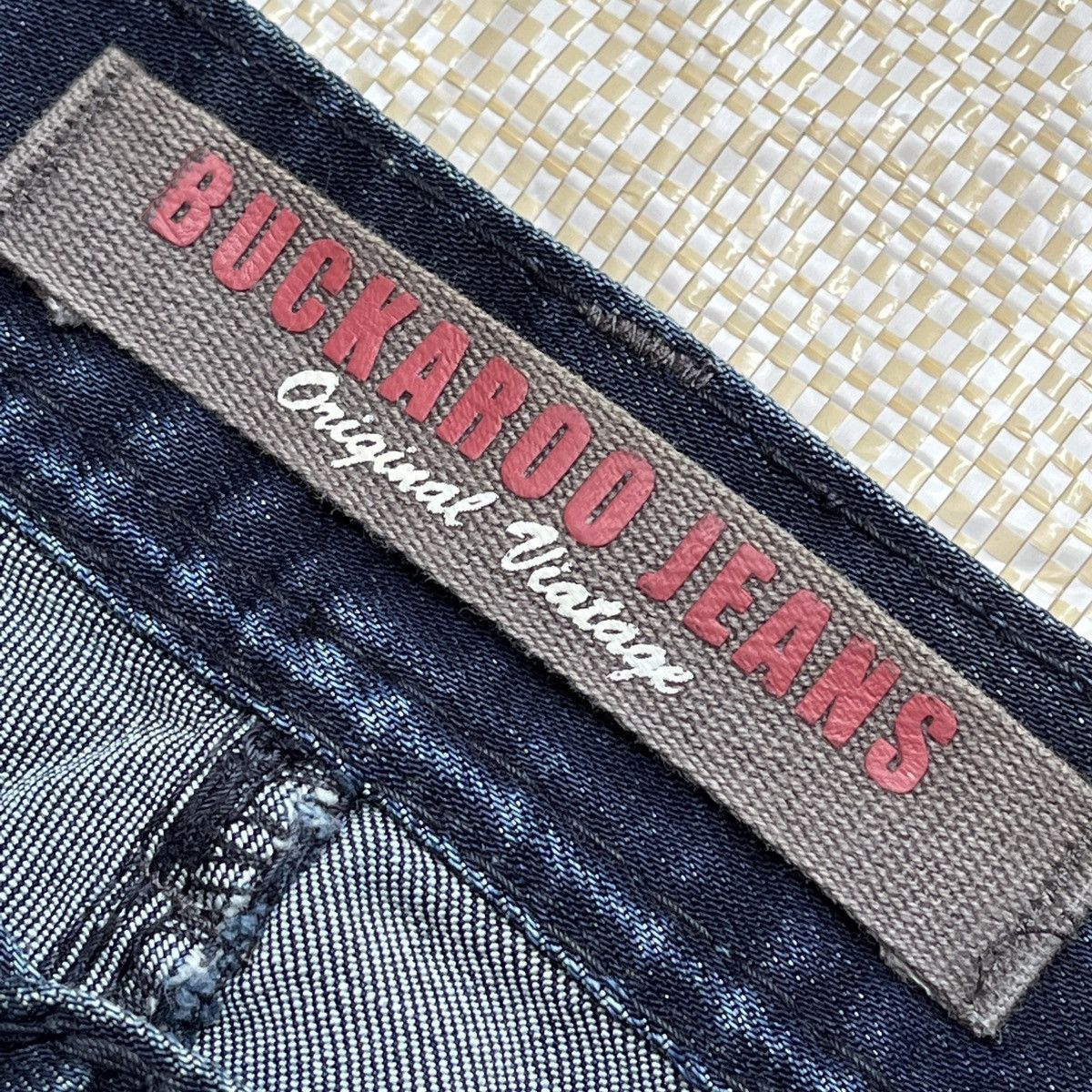 Vintage - Ripped Buckaroo Indigo Ink Jeans Fit Cut Japanese - 7