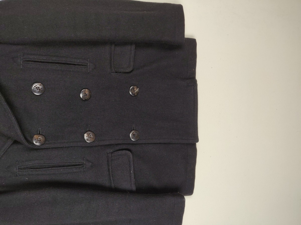Nano Universe - Japan Double Breast Coat Wool Jacket - 6