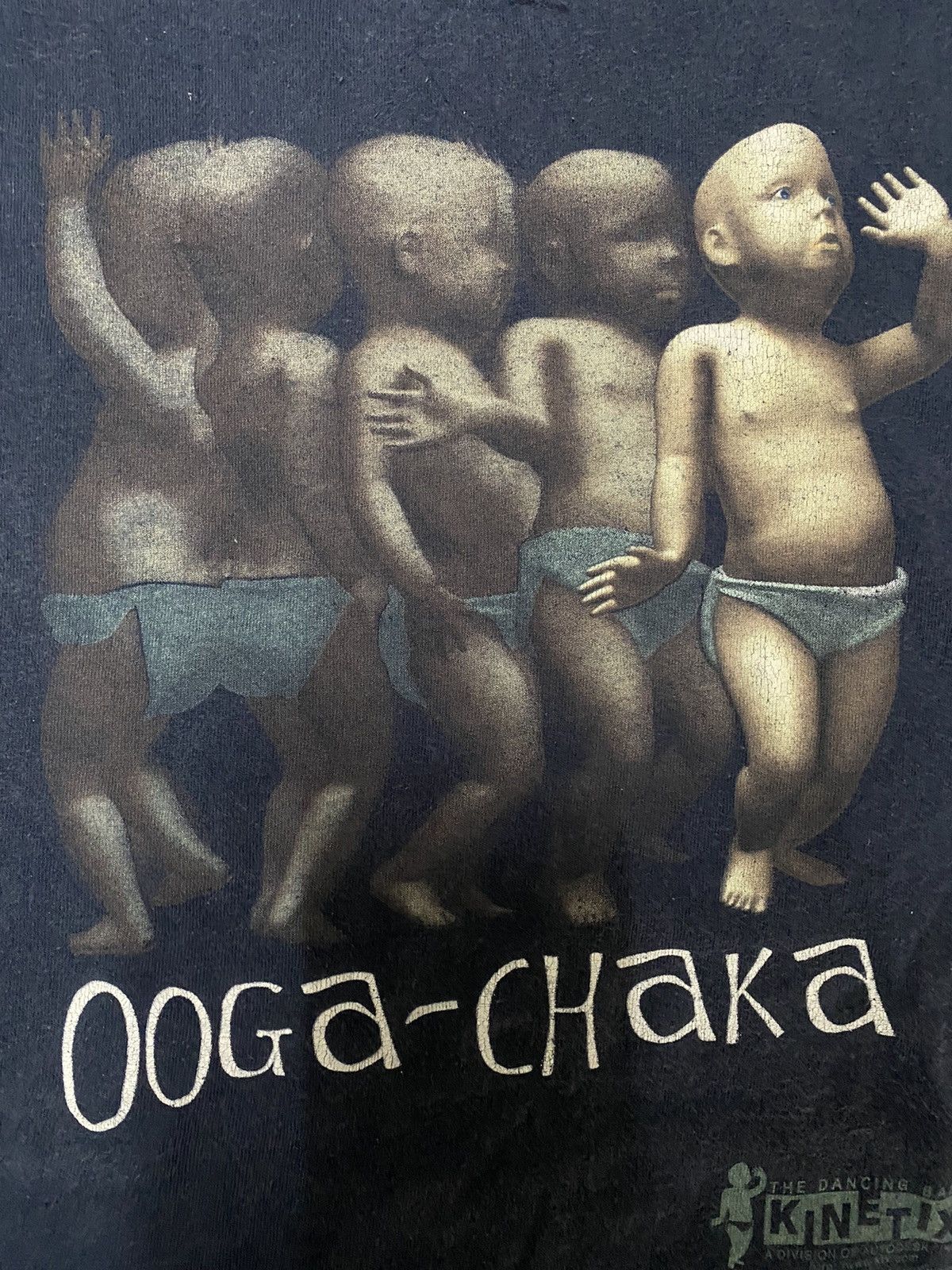 Vintage 1998 The Dancing Baby Ooga-Chaka Tshirt - 2