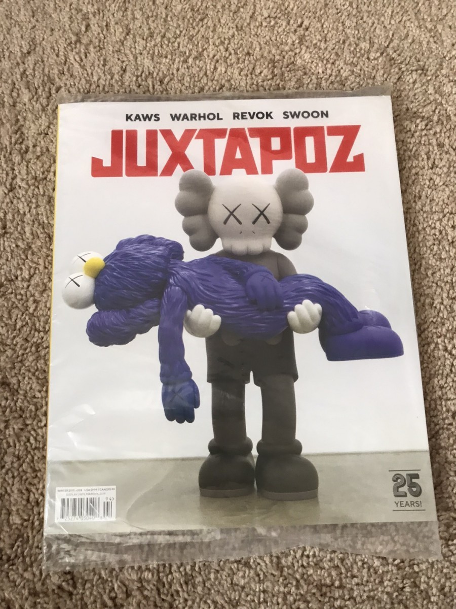 Kaws - Juxtapoz magazine sealed 2019 - 1