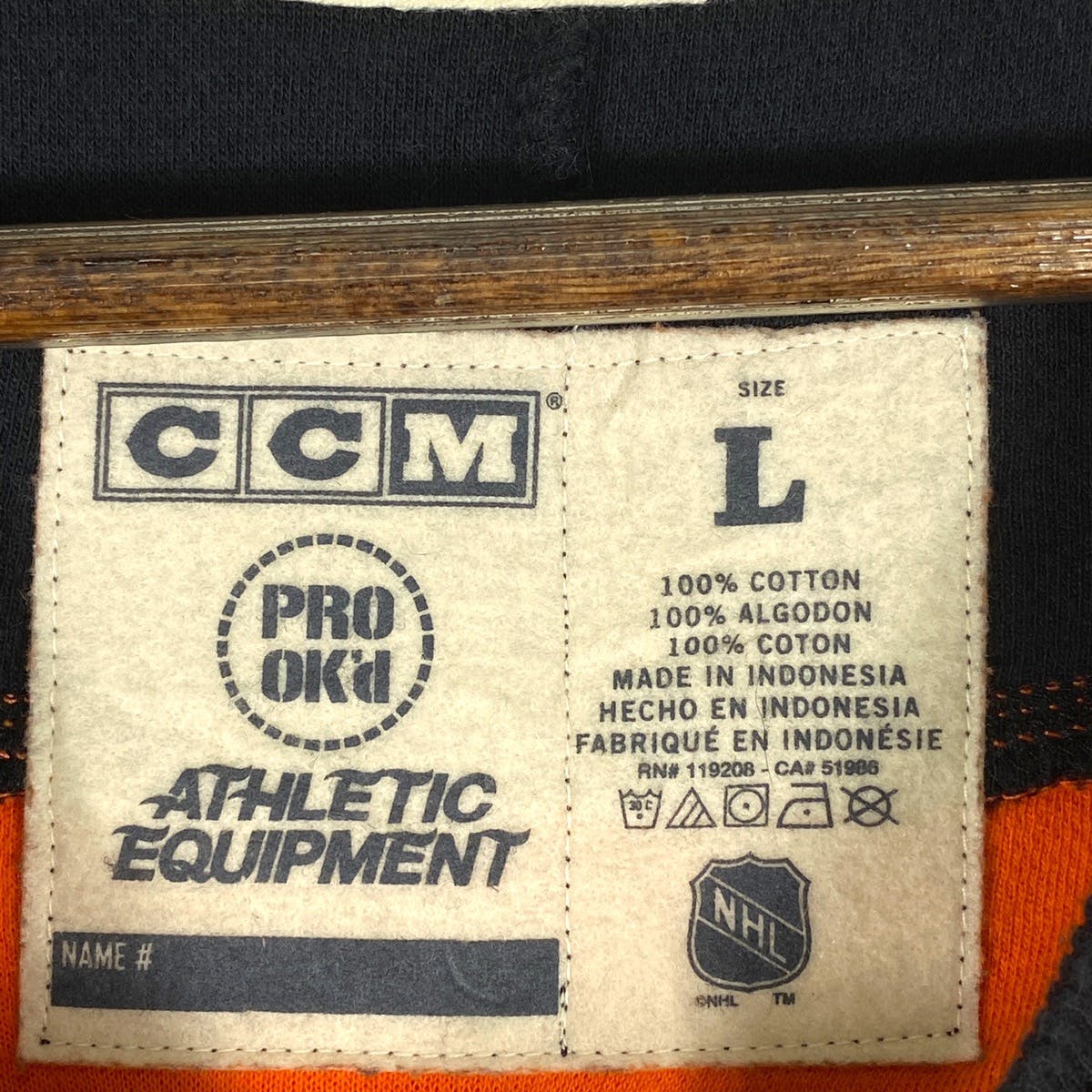 CCM Anaheim Ducks Reebok Fan Apparel Sweatshirt - 9