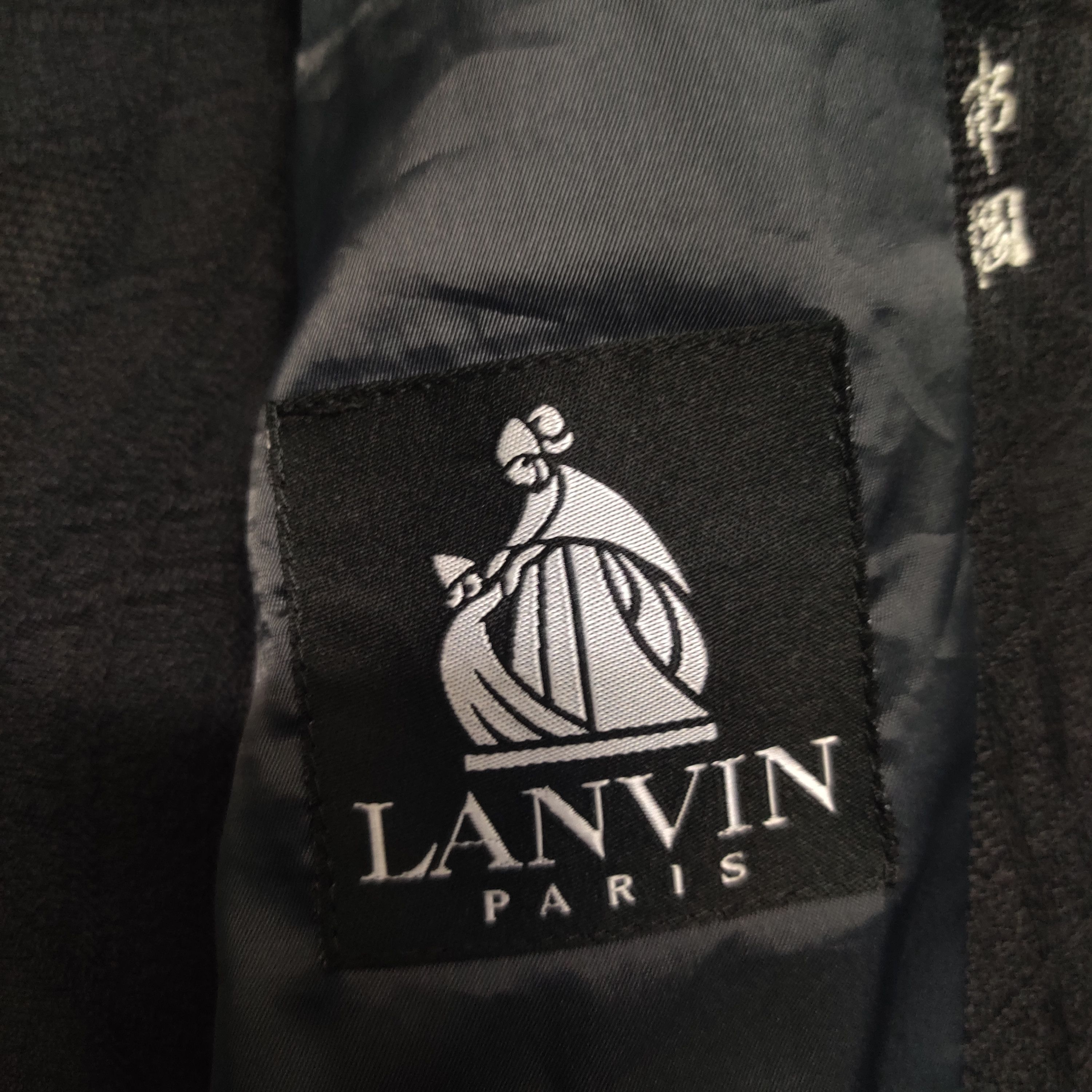 Rare Design Lanvin Paris Blazer Jacket Vintage - 8