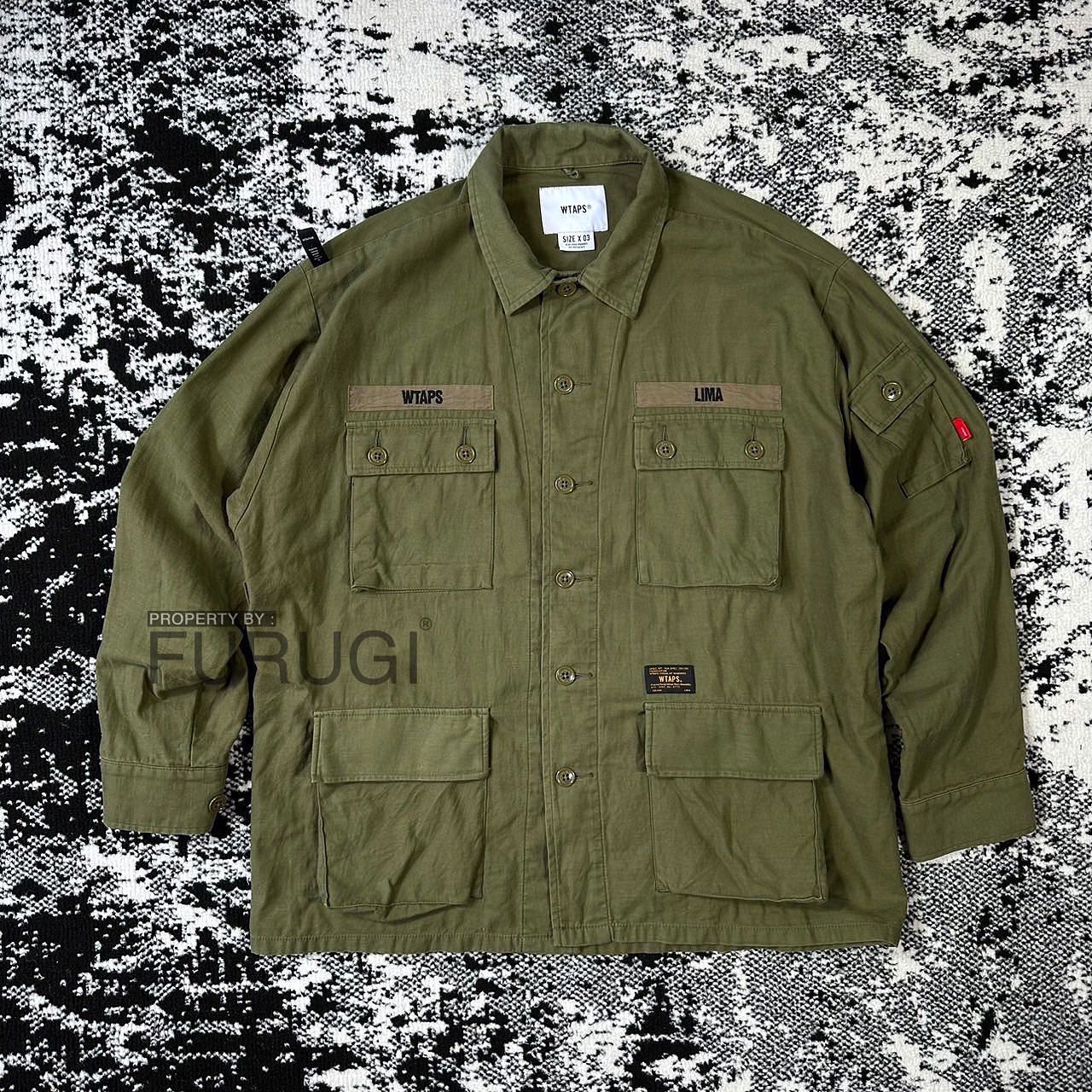 WTAPS JUNGLE LS 01 SHIRT 20SS M | nate-hospital.com