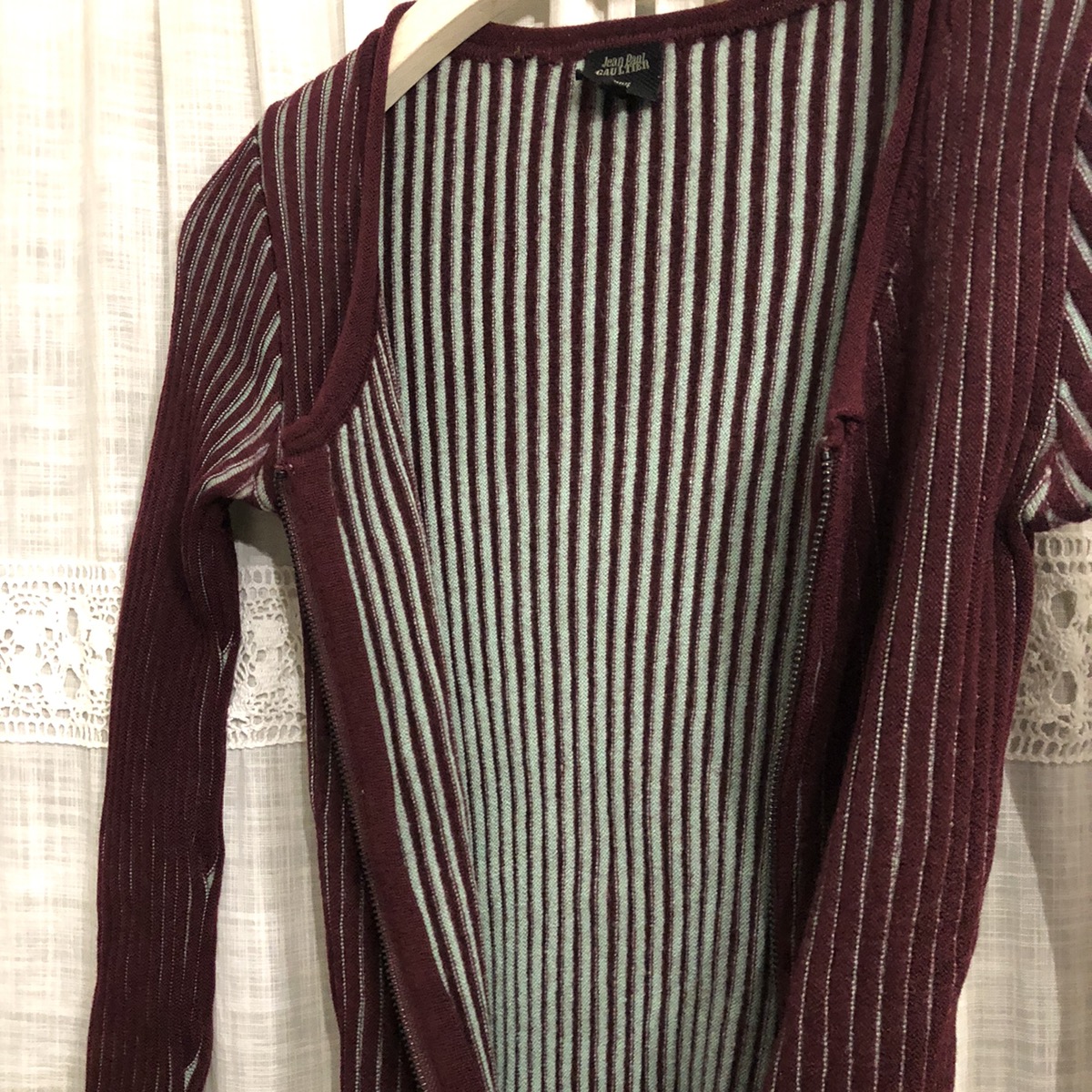 Jean paul gaultier zipper knit - 10