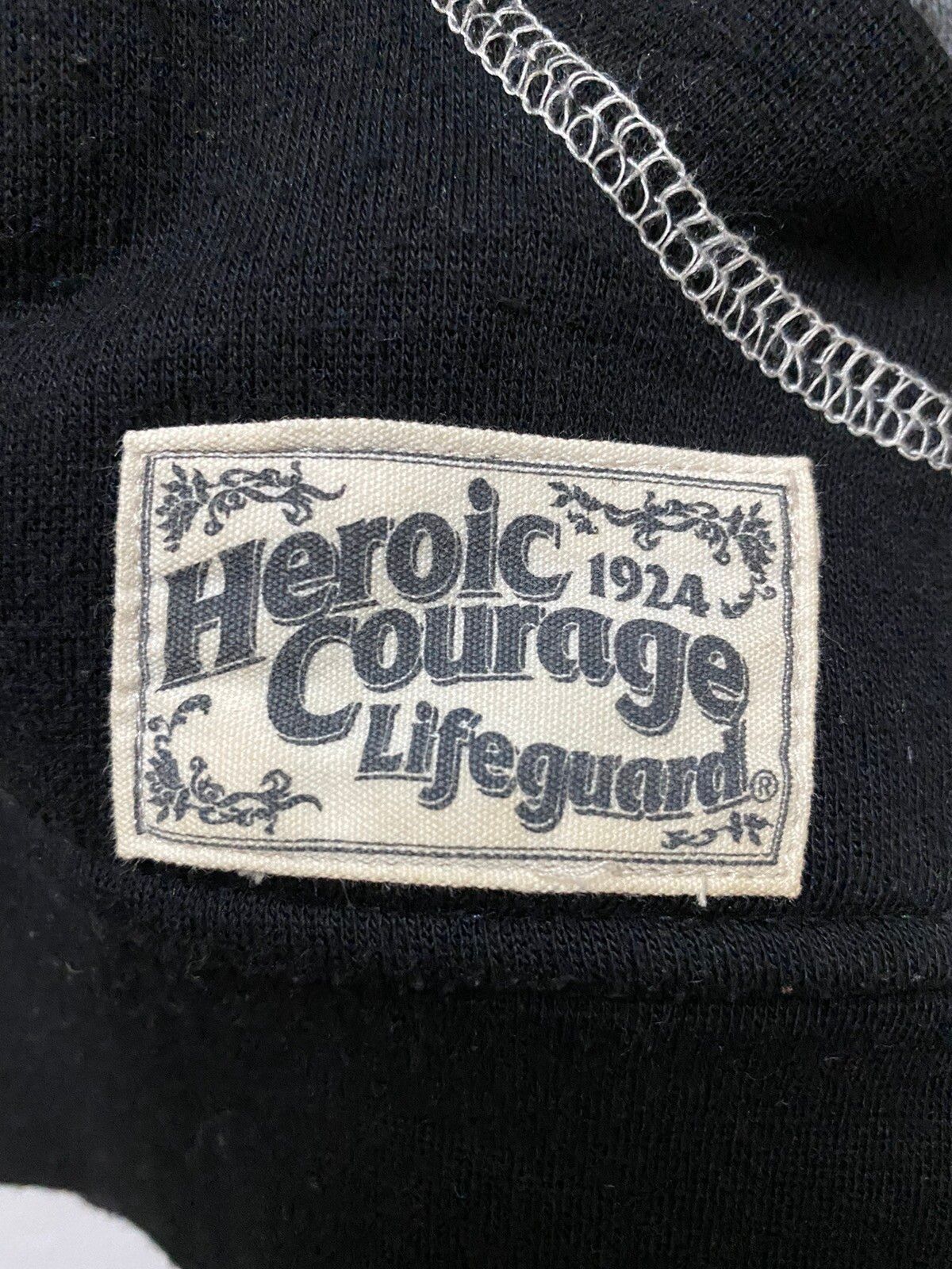 Japanese Brand - Vintage Heroic 1924 Courage Lifeguard Sweater Hoodie - 6