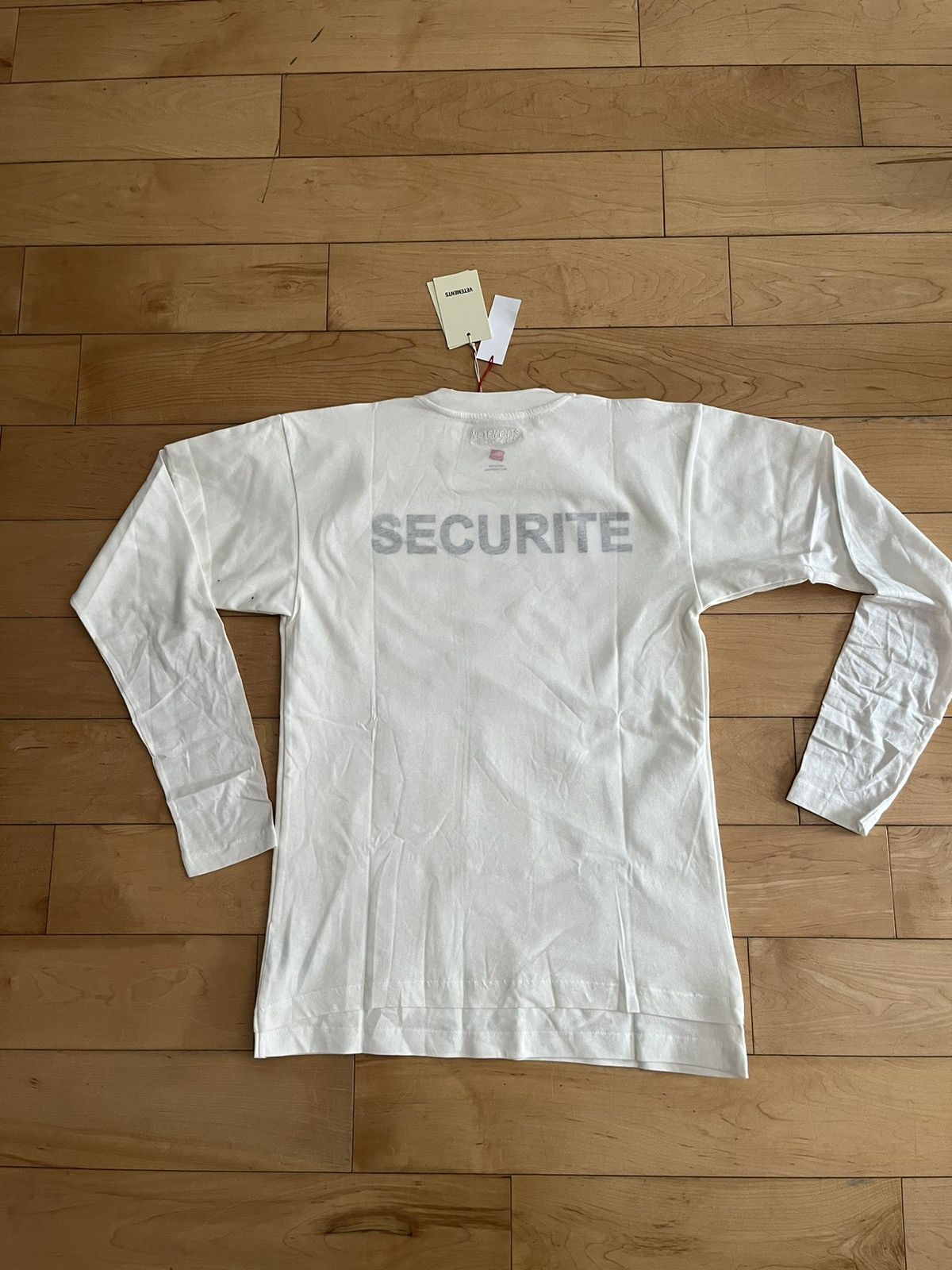 NWT - Vetements X Hanes double layer Security T-shirt - 2