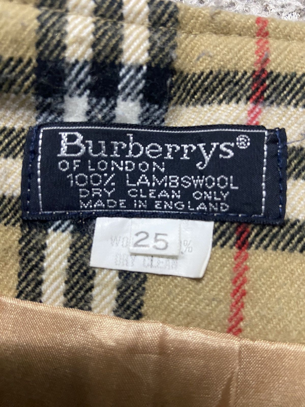 Burberry Prorsum - Vintage Burberrys Nova Check Mini Skirt - 3