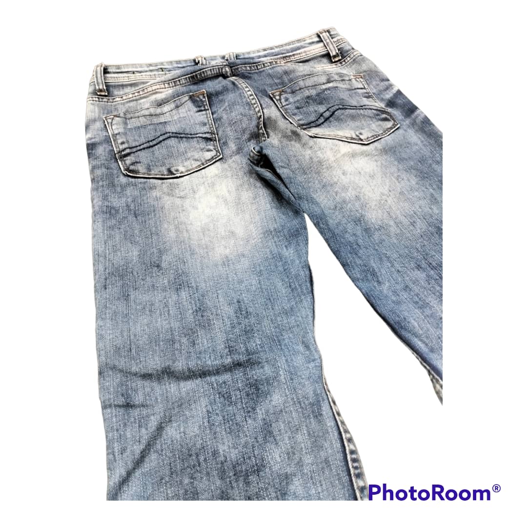 Authentic Vintage Armani Jeans Distressed Denim Slim Fit - 4