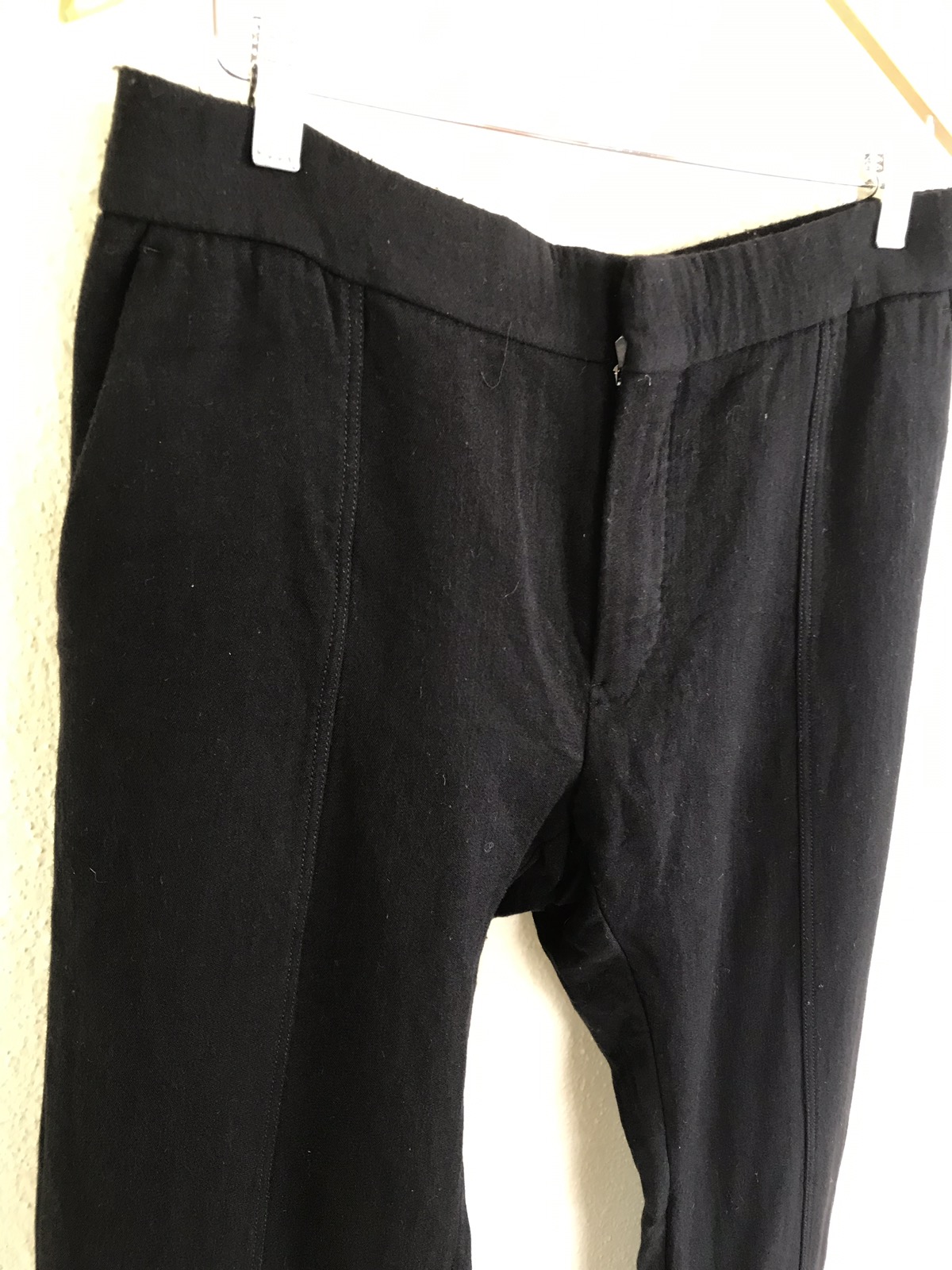 Berluti Wool Blend Black Pants - 4