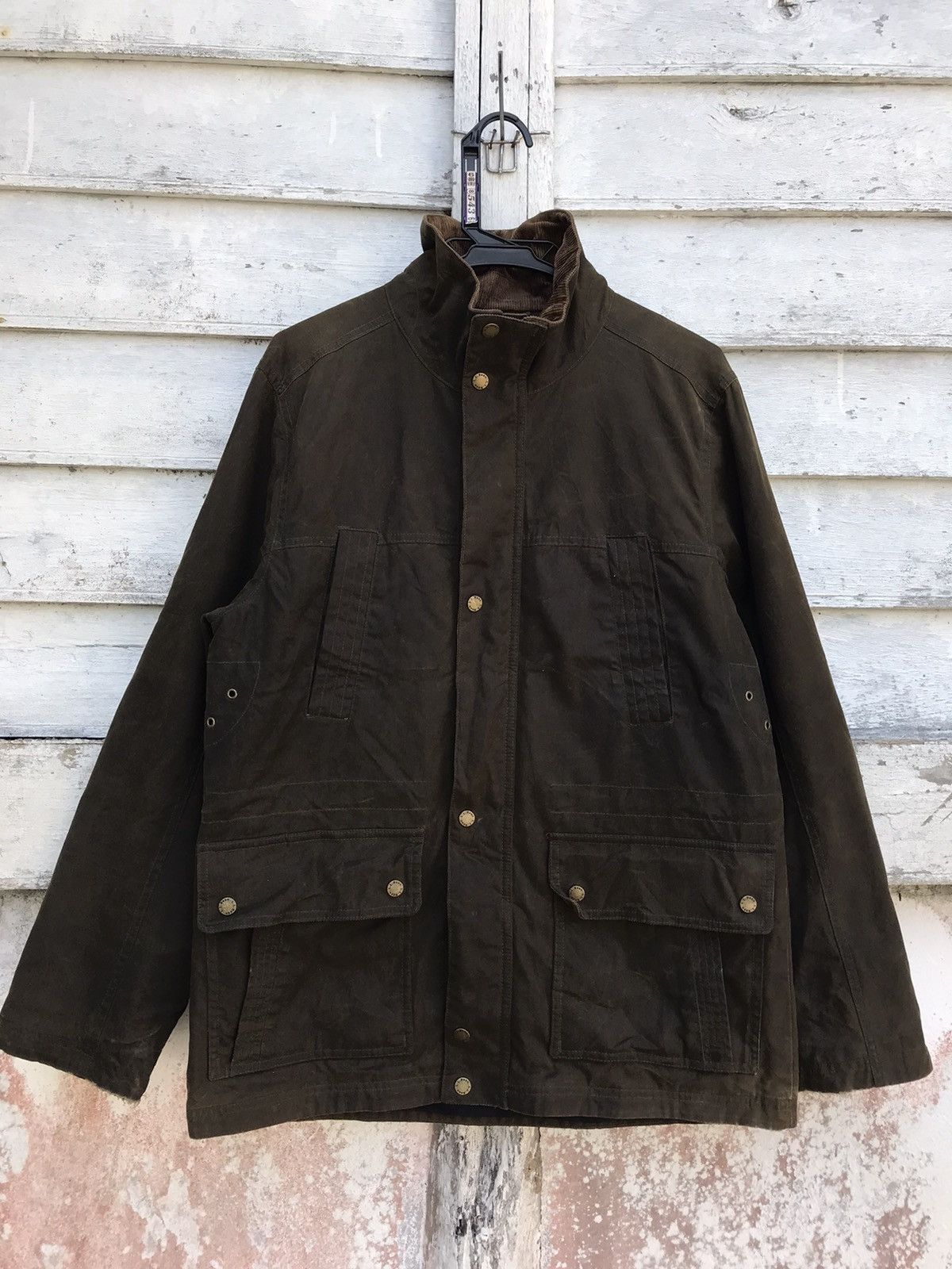 L.L. Bean - L.L.Bean Millerain Fabric Waxed Jacket - 1