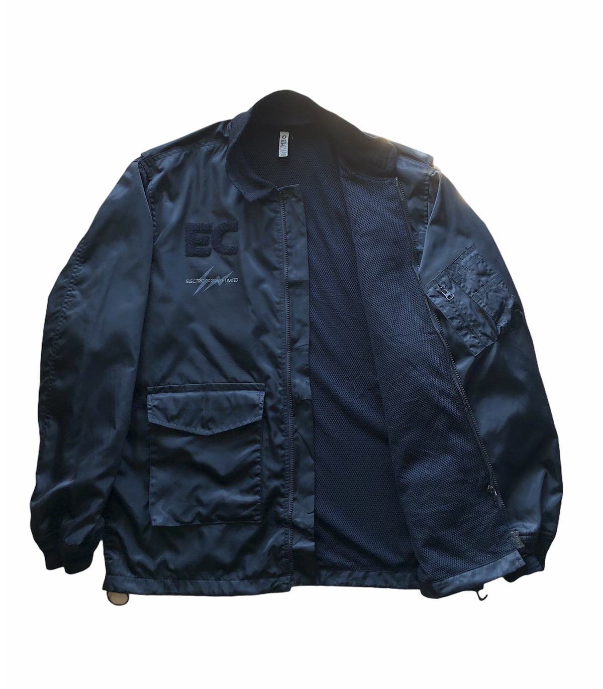 Other Designers Fragment Design - 1990s Electric Cottage Utility Jacket |  jrlhzq | REVERSIBLE