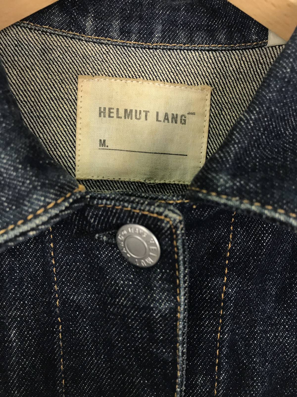 Vintage Helmut Lang Classic Denim Trucker Jacket - 5