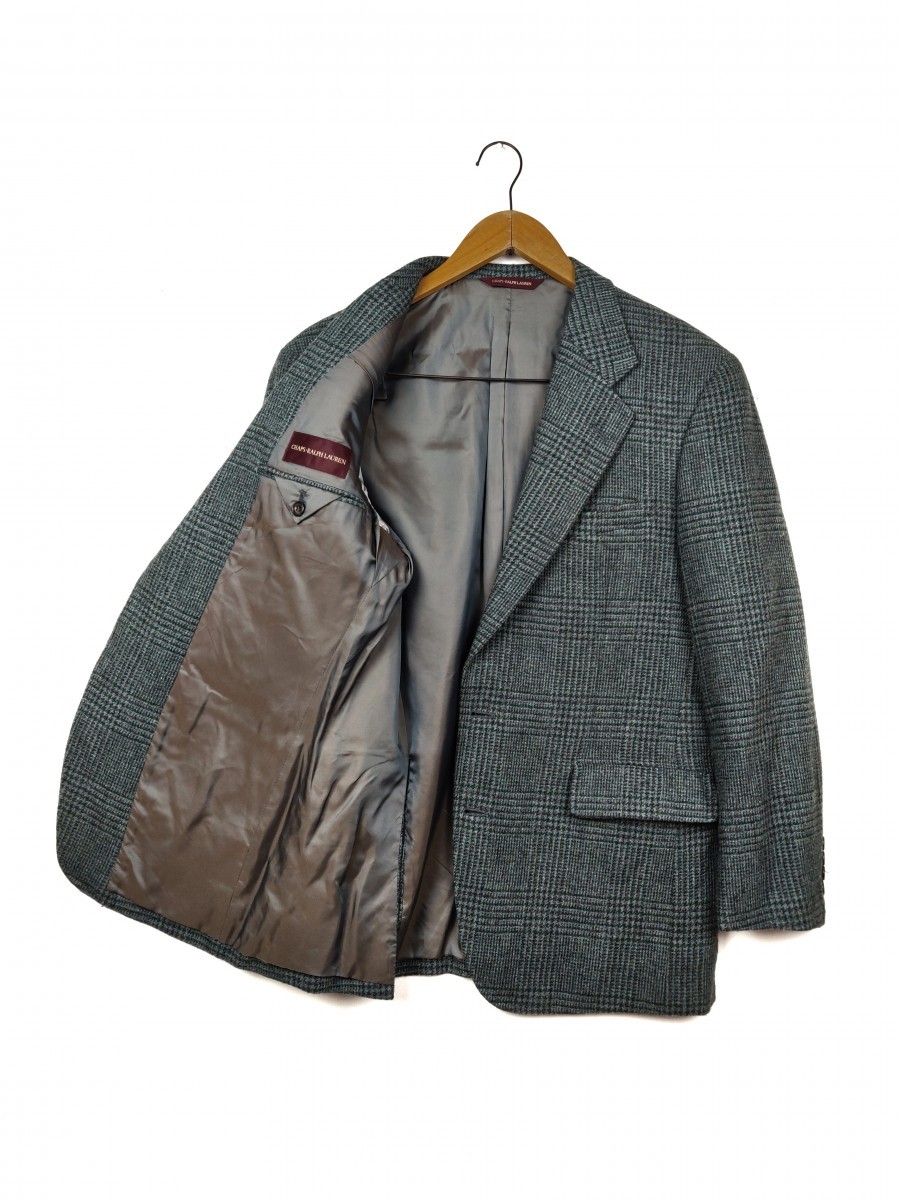 Chaps Ralph Lauren - Checkered Blazer Coat Jacket - 1