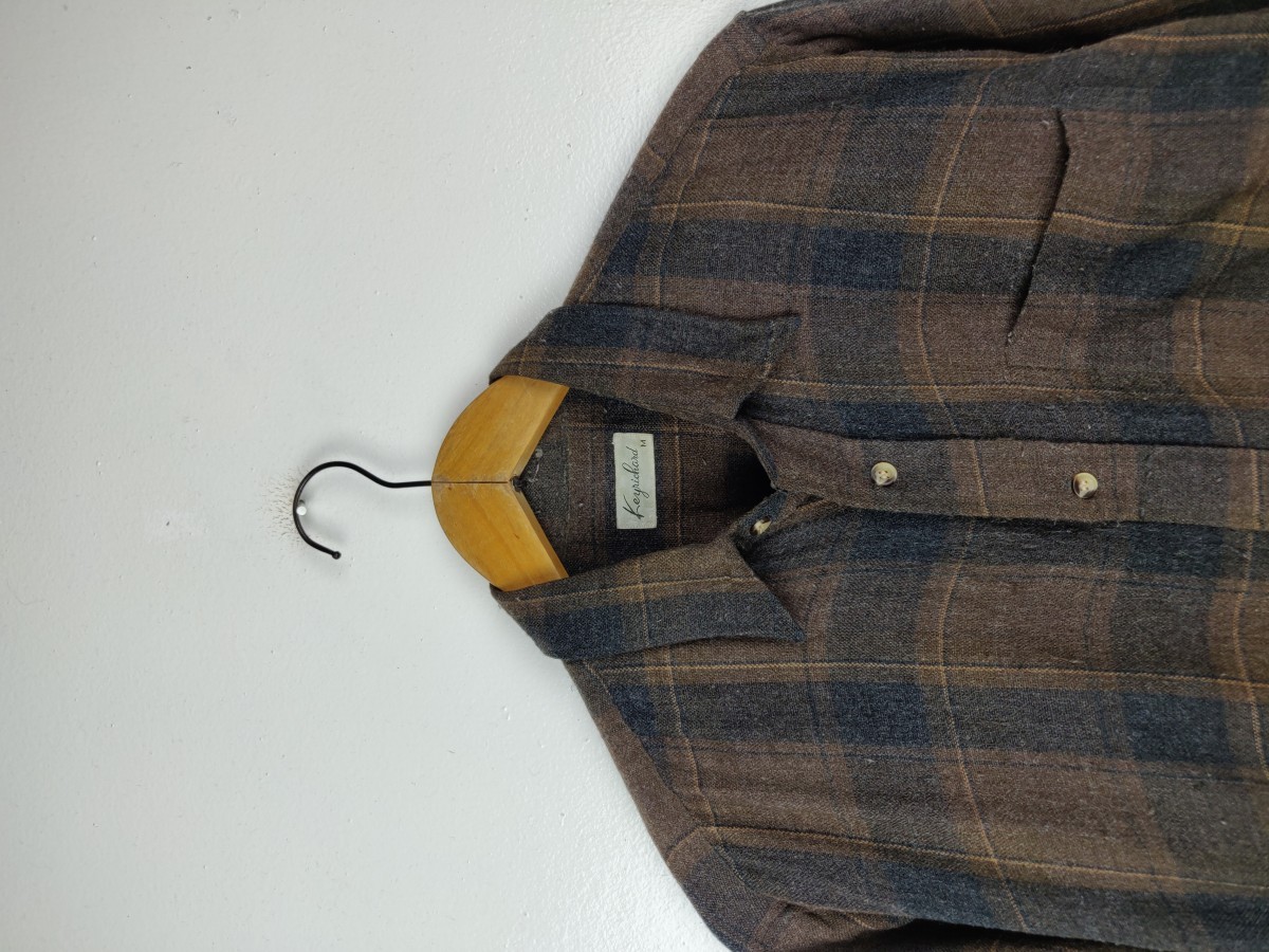 Japanese Brand -  Final Drop! Keyrichard Checked Button Up Shirt - 2