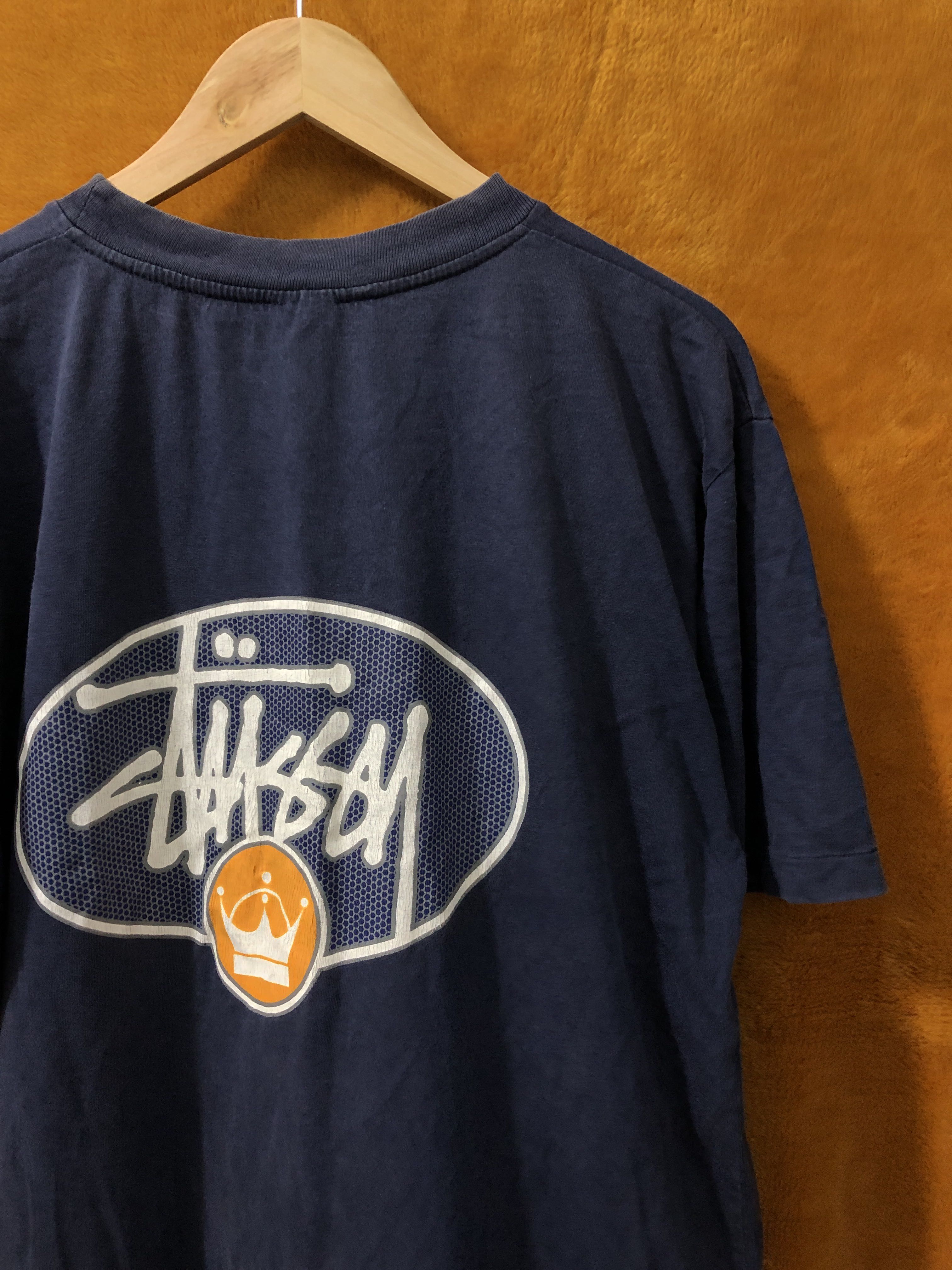 Vintage 90’s Stussy Big Logo OG USA T-Shirt Streetwear Clothing - 6