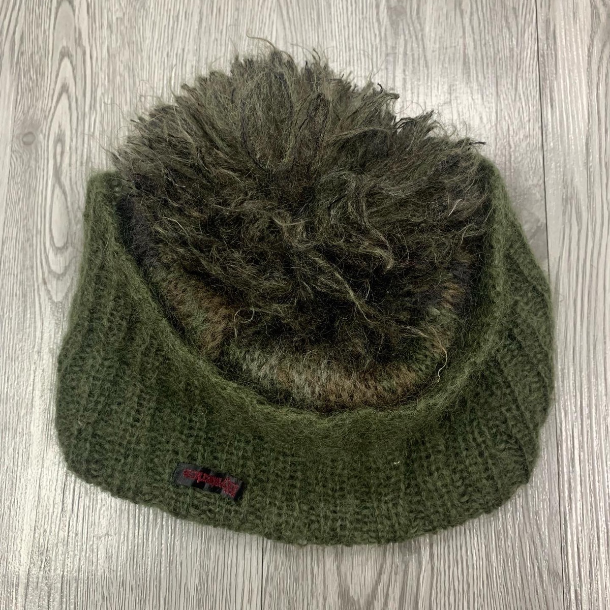 Hysteric Glamour Chunky Camo Mohair Beanie Hat - 2