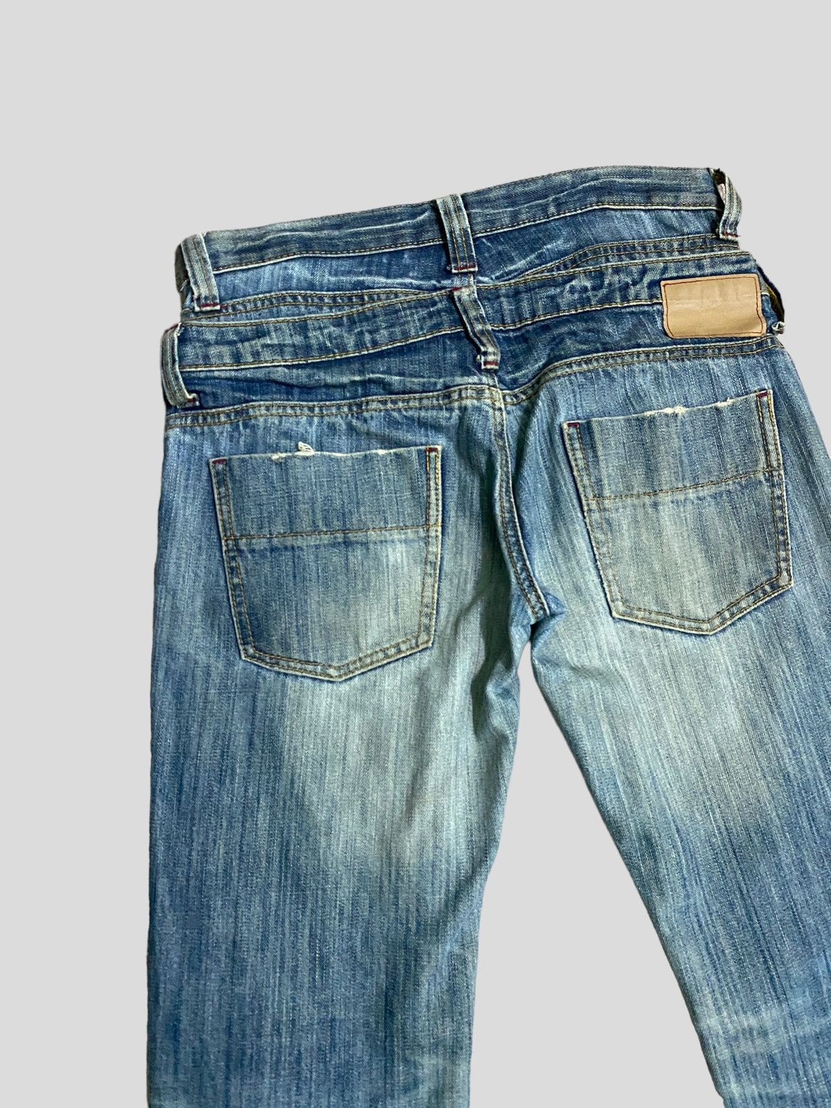 Vintage - LUCKY STORE DOUBLE WAIST DISTRESSED DENIM - 10